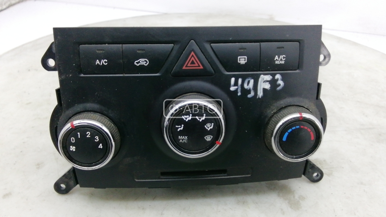 Блок управления печки и климат-контроля