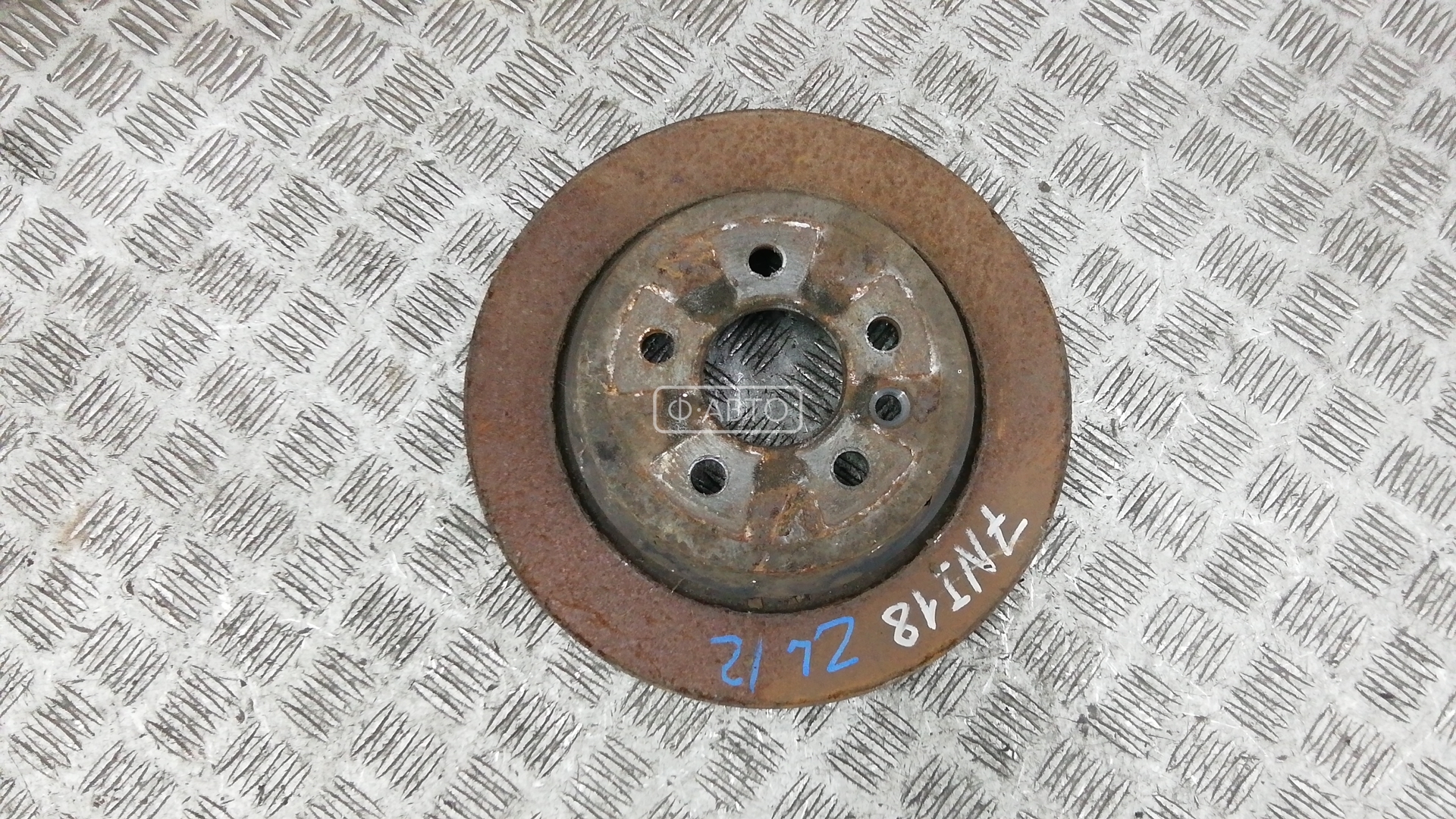 Диск тормозной задний