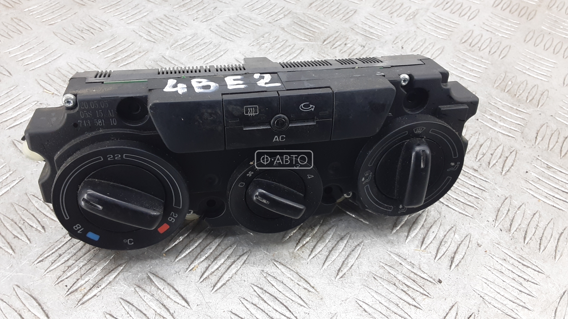 Блок управления печки и климат-контроля