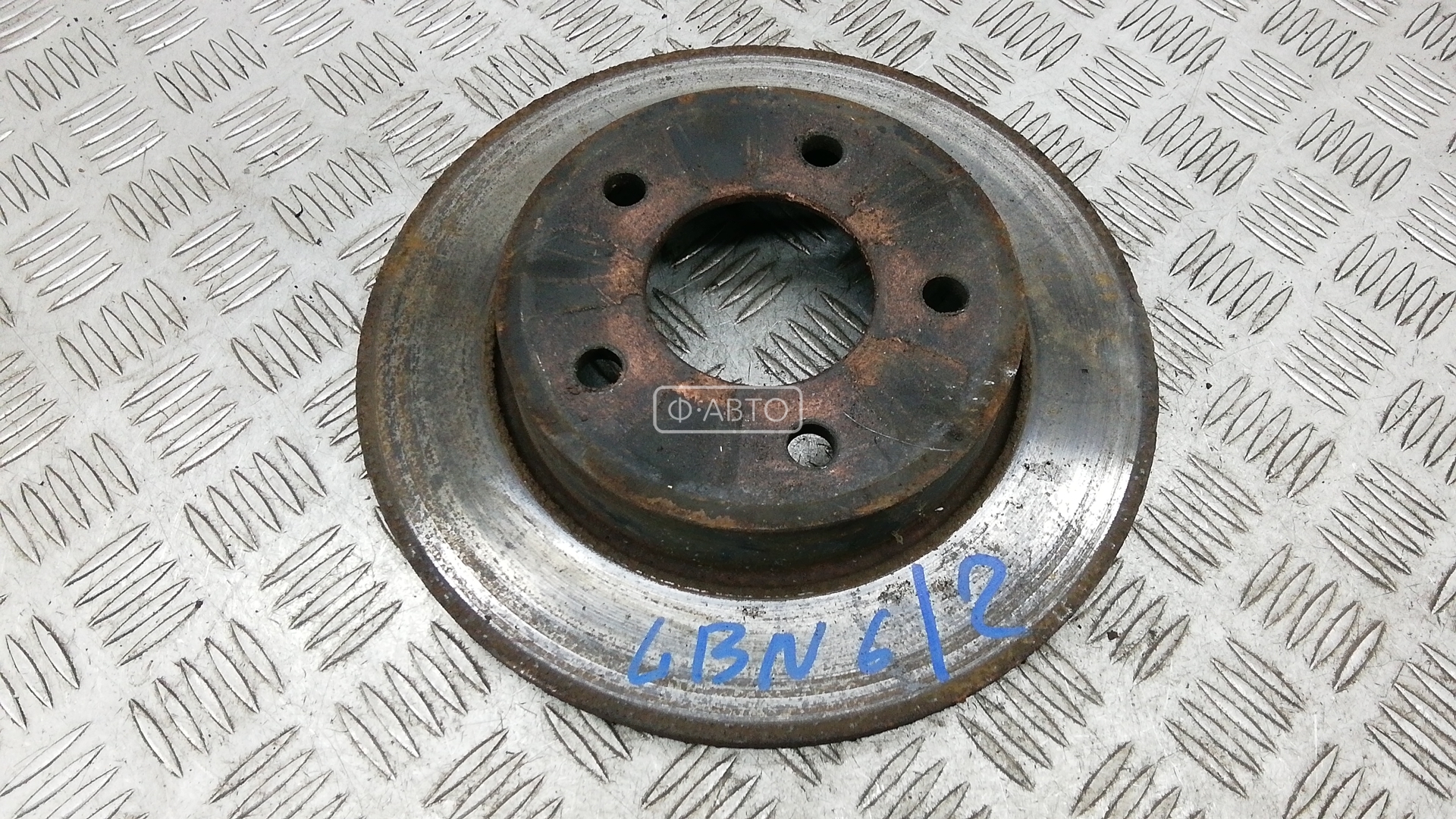 Диск тормозной задний