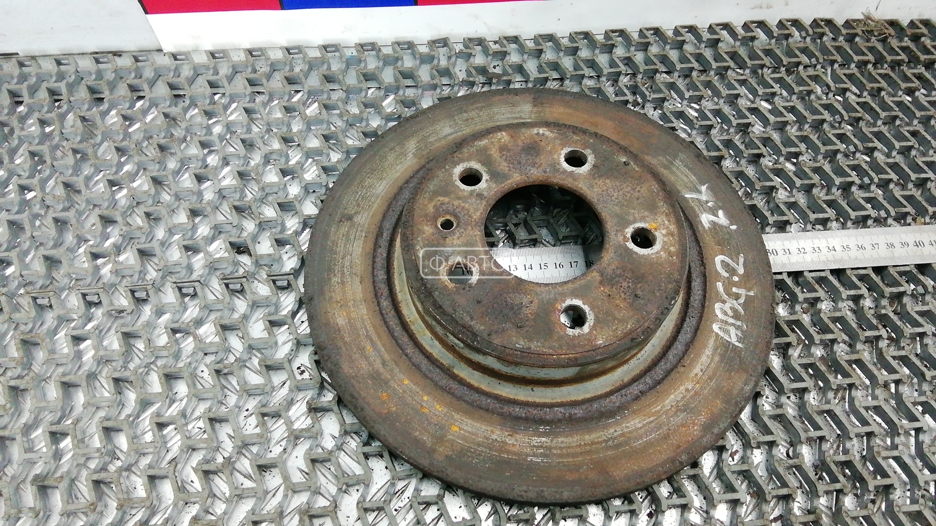 Диск тормозной задний