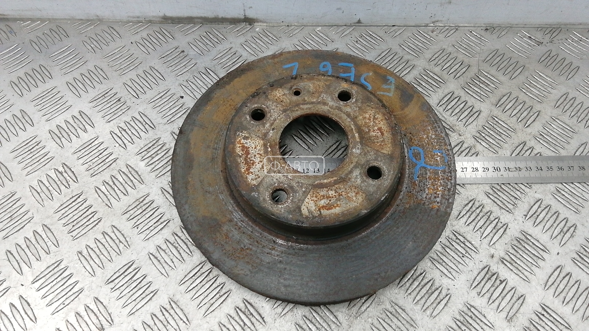 Диск тормозной передний