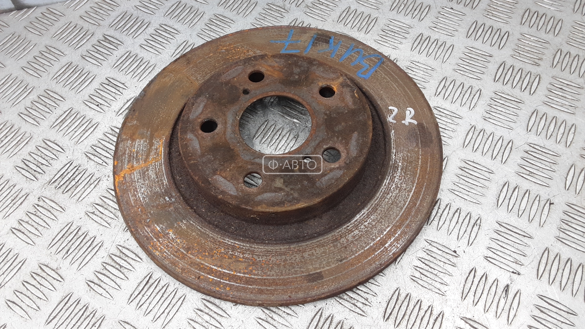 Диск тормозной задний