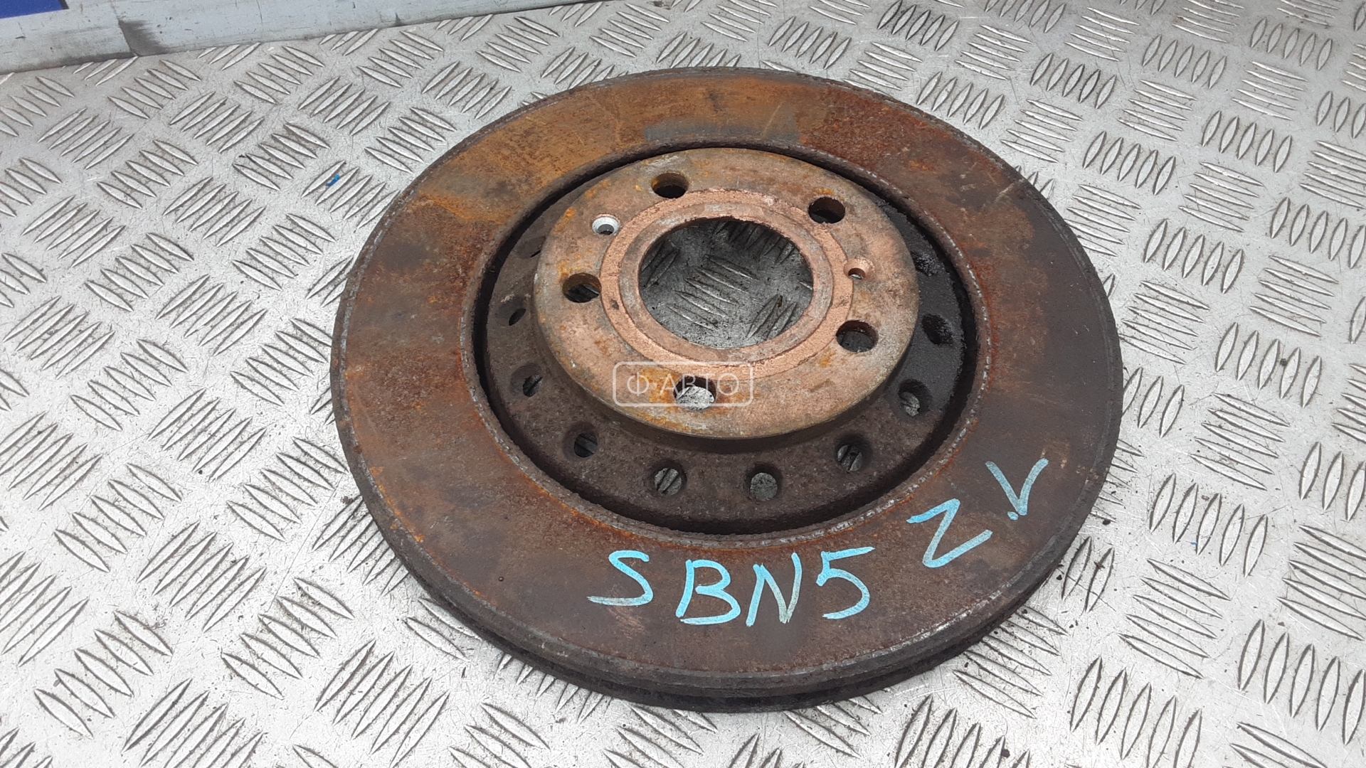 Диск тормозной задний