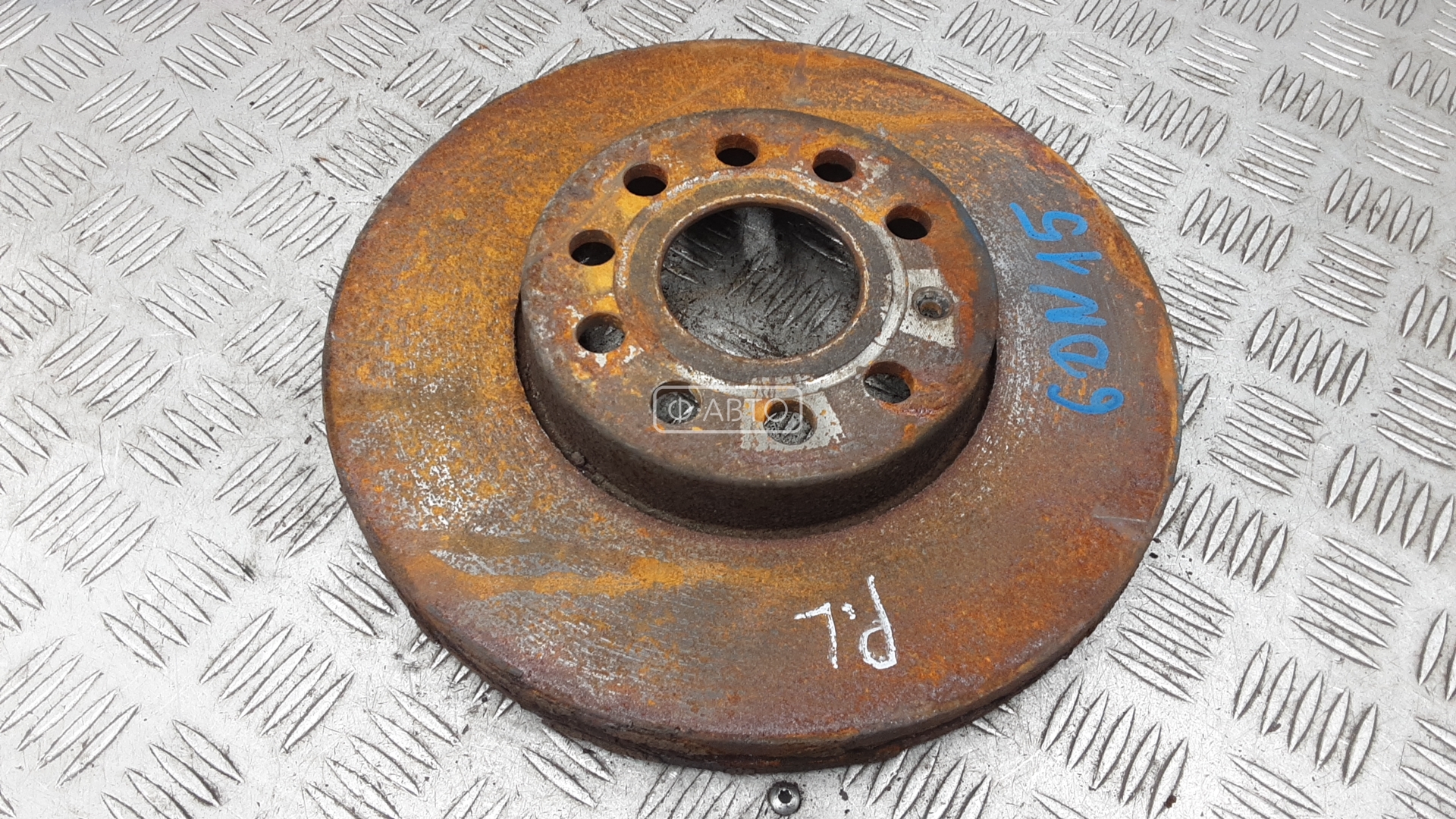 Диск тормозной передний