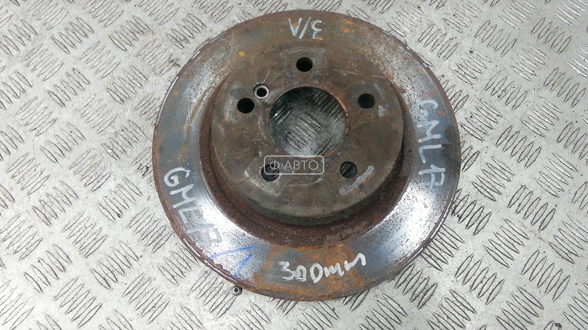 Диск тормозной задний