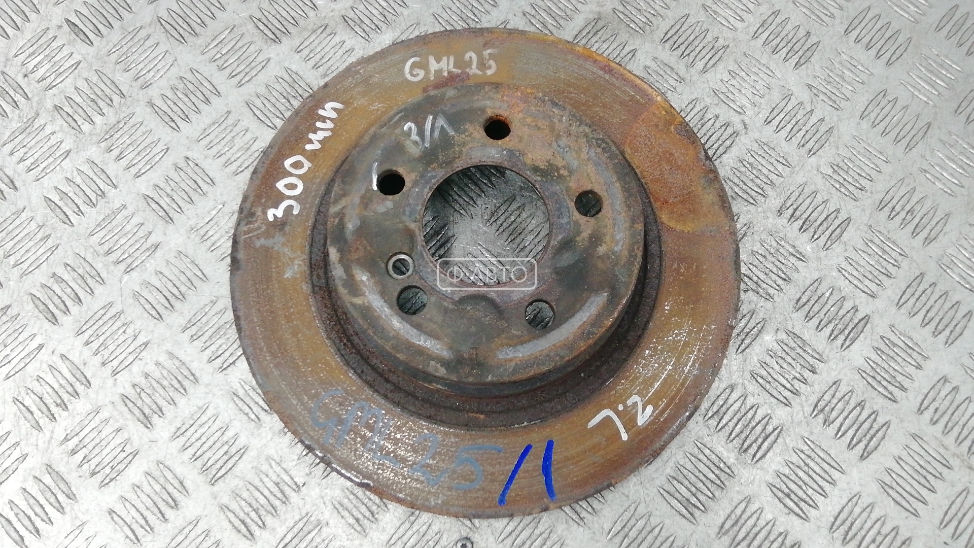 Диск тормозной задний