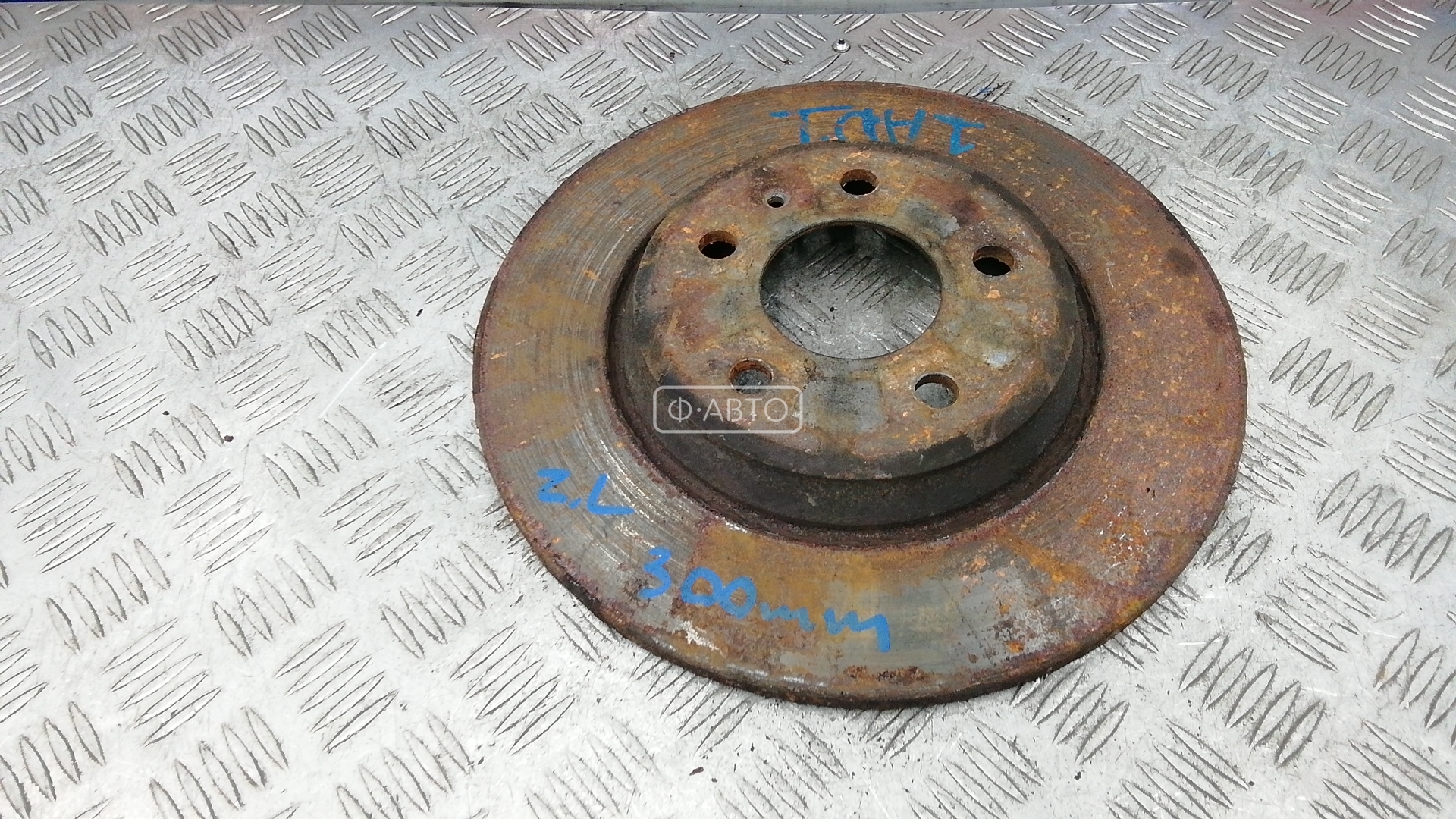 Диск тормозной задний
