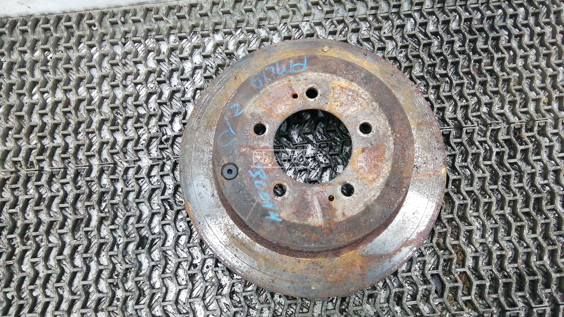 Диск тормозной задний