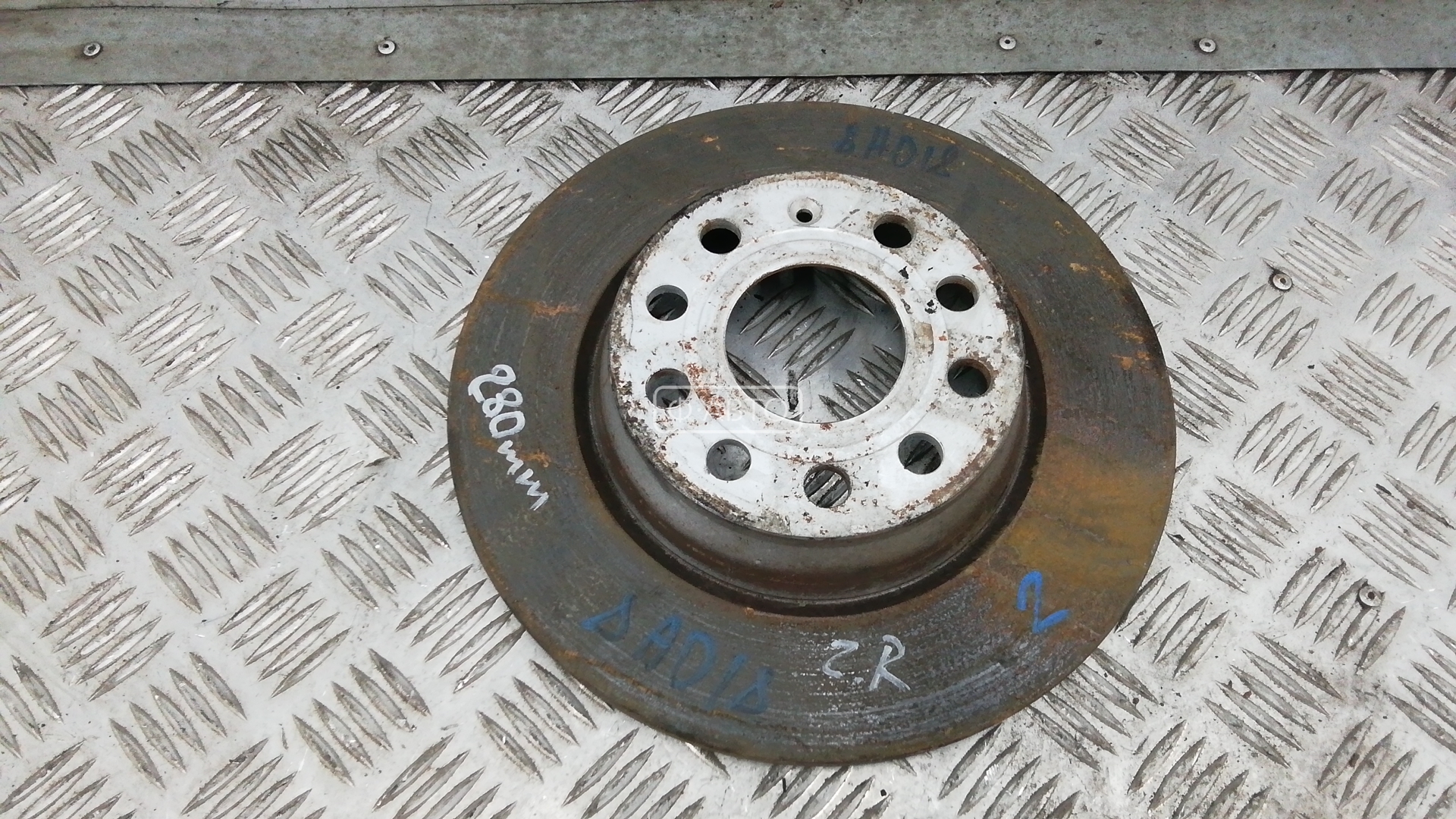 Диск тормозной задний