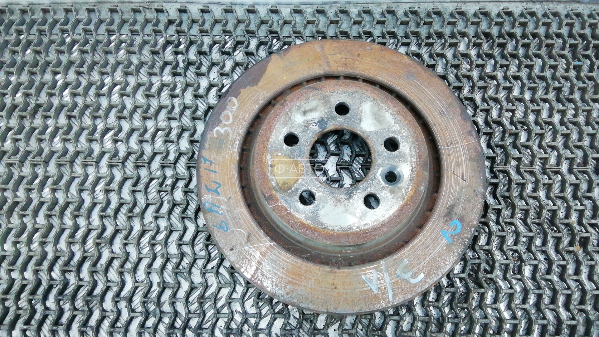 Диск тормозной задний