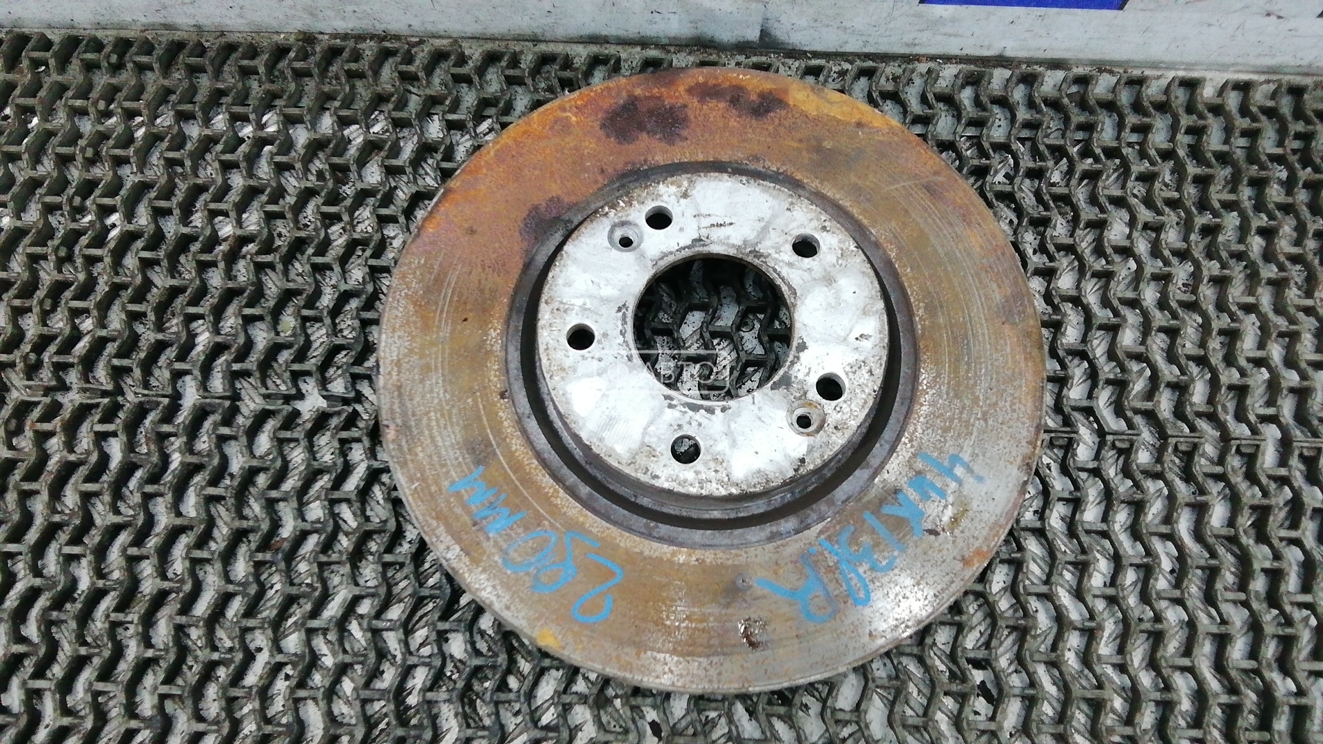 Диск тормозной передний