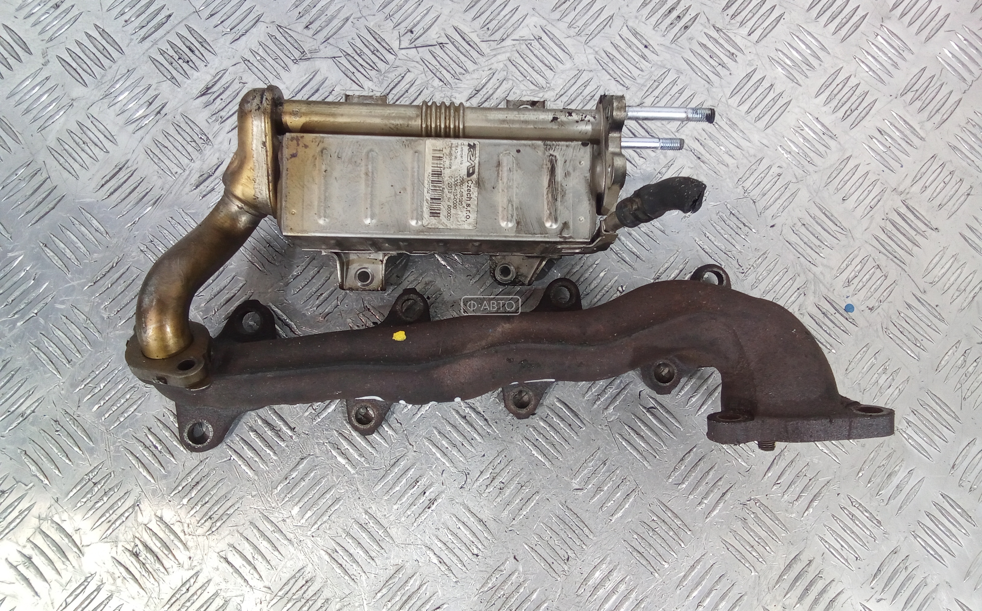 Выпускной коллектор дизельный