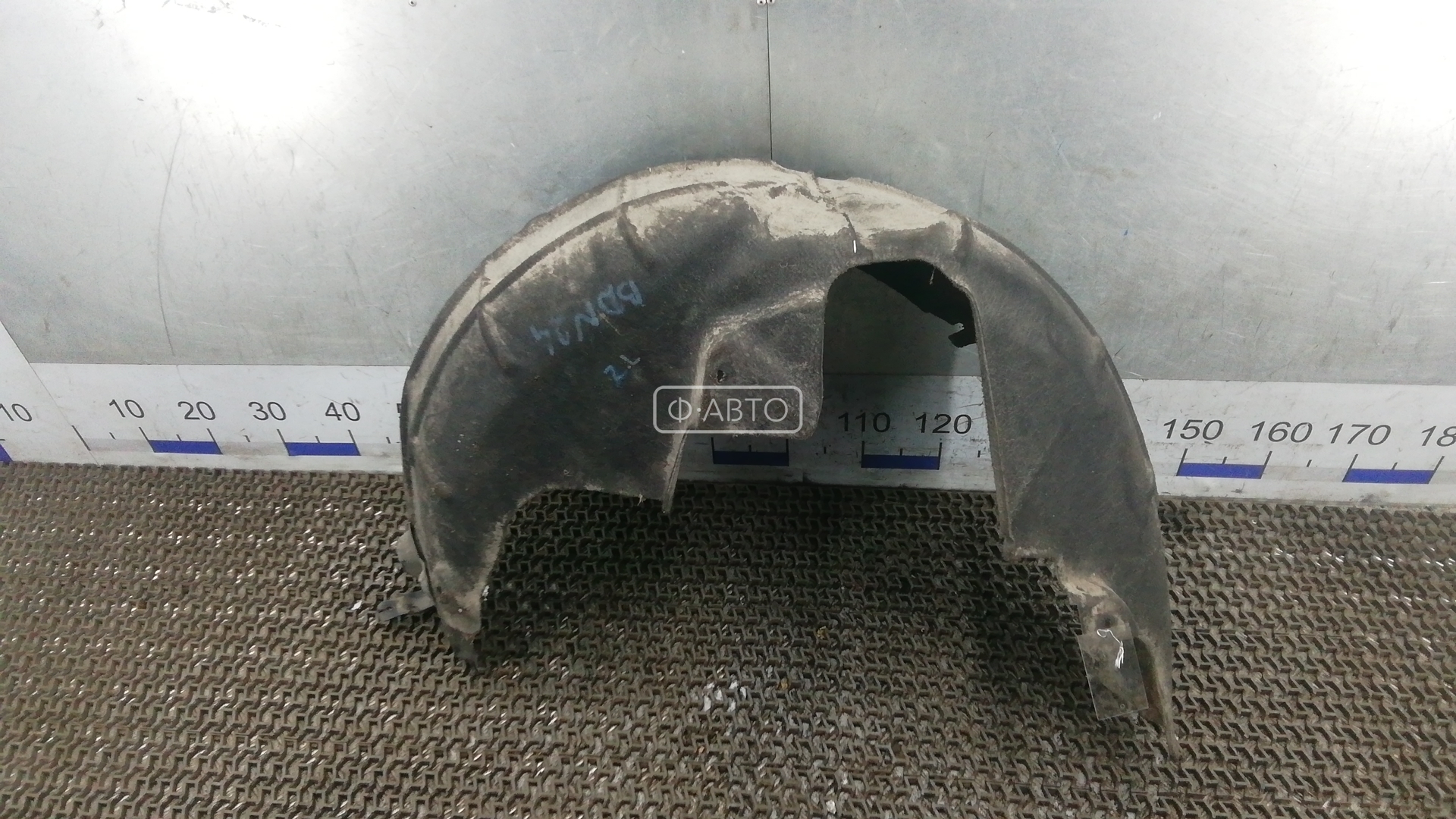 Защита арок (защита крыла, подкрылок) задняя левая