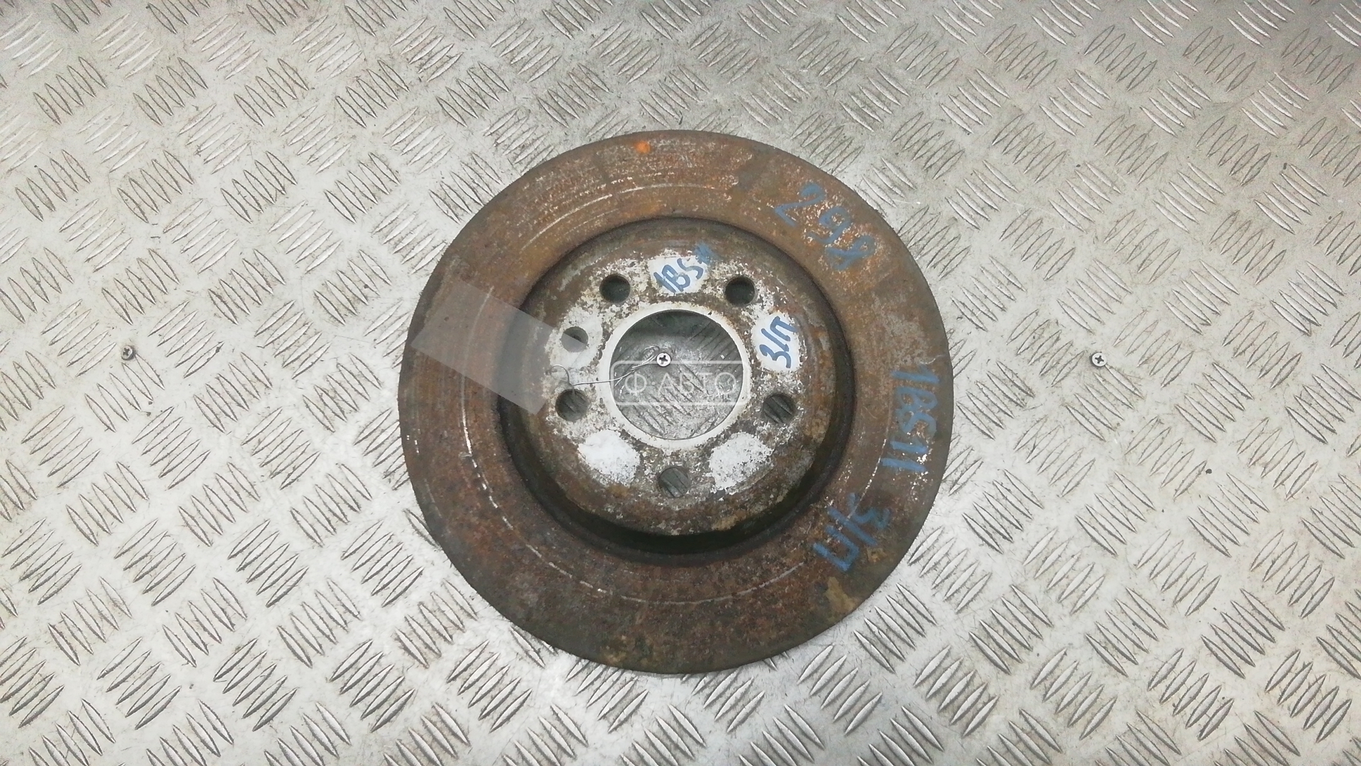Диск тормозной задний