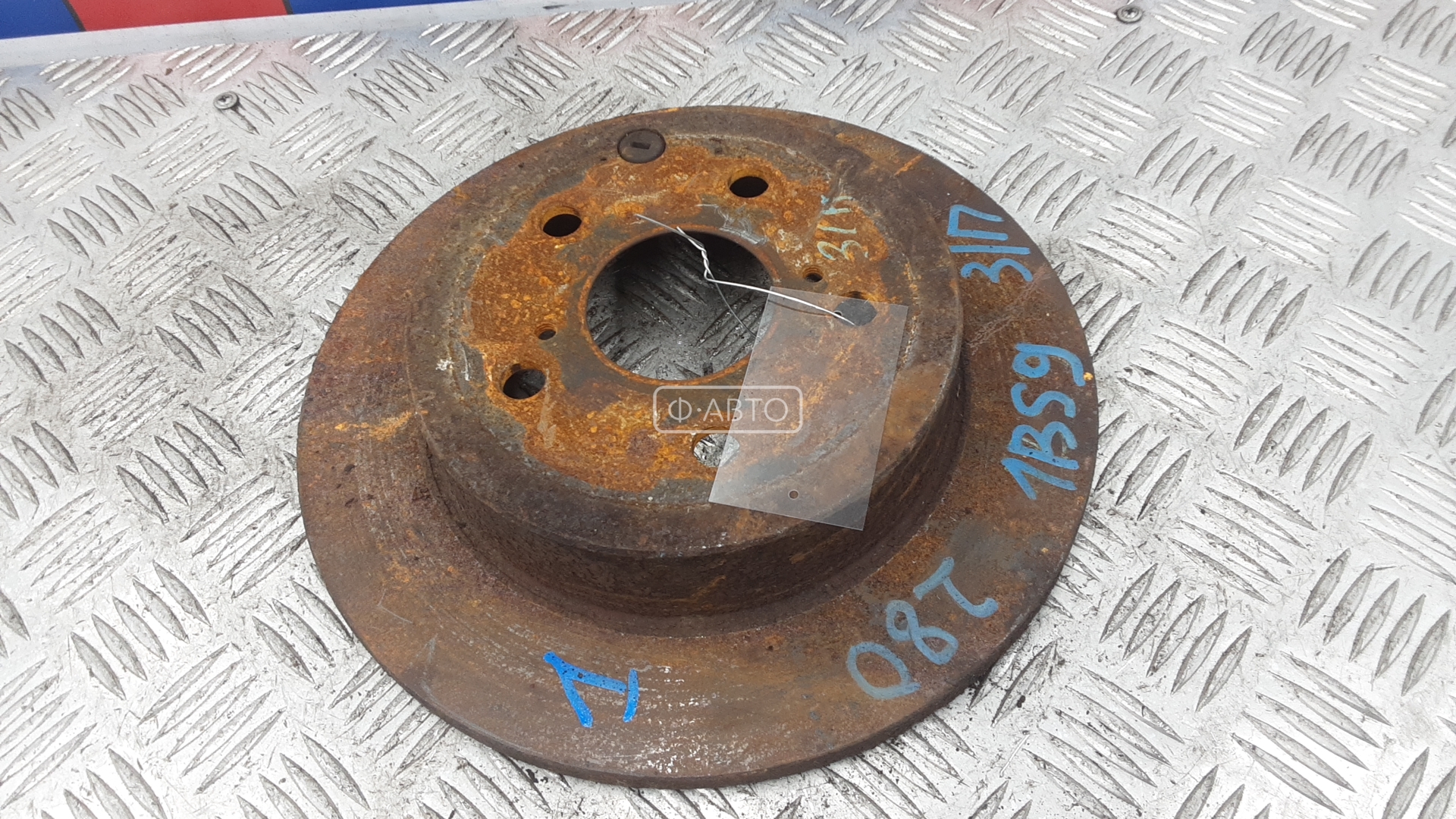 Диск тормозной задний