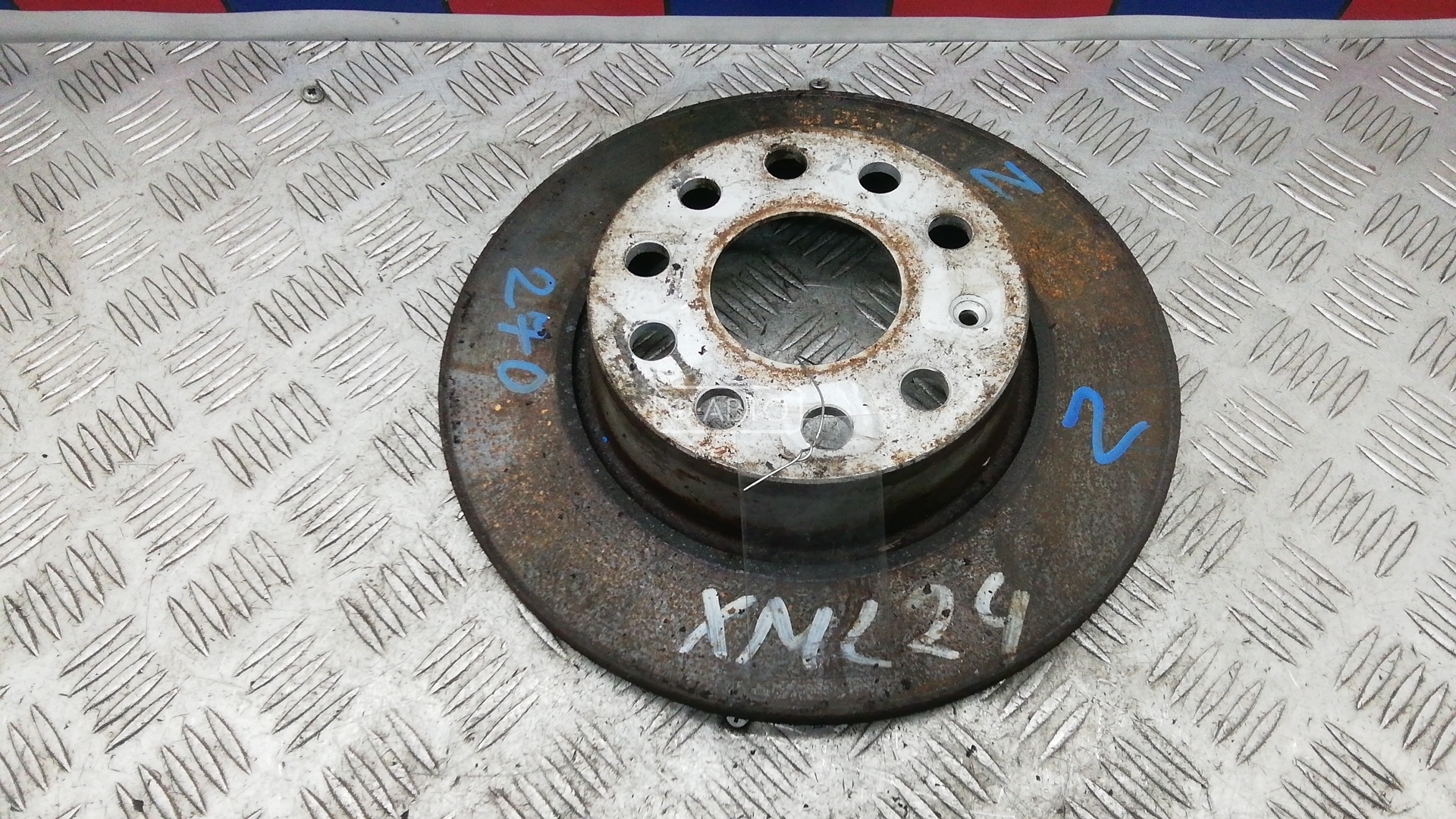 Диск тормозной задний