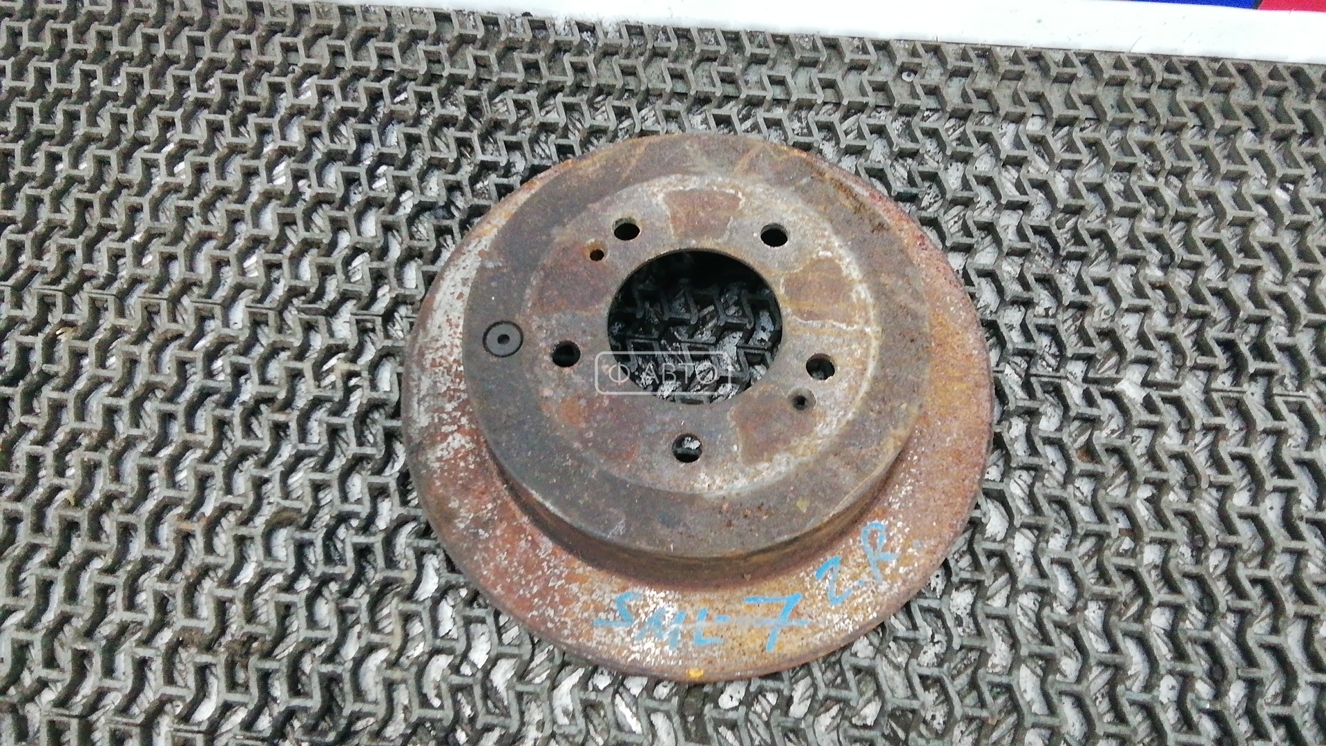 Диск тормозной задний