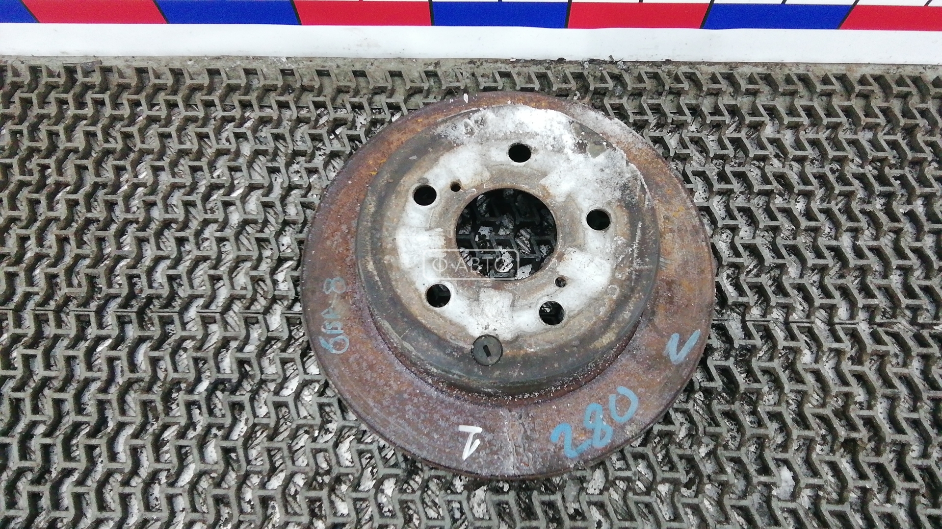 Диск тормозной задний