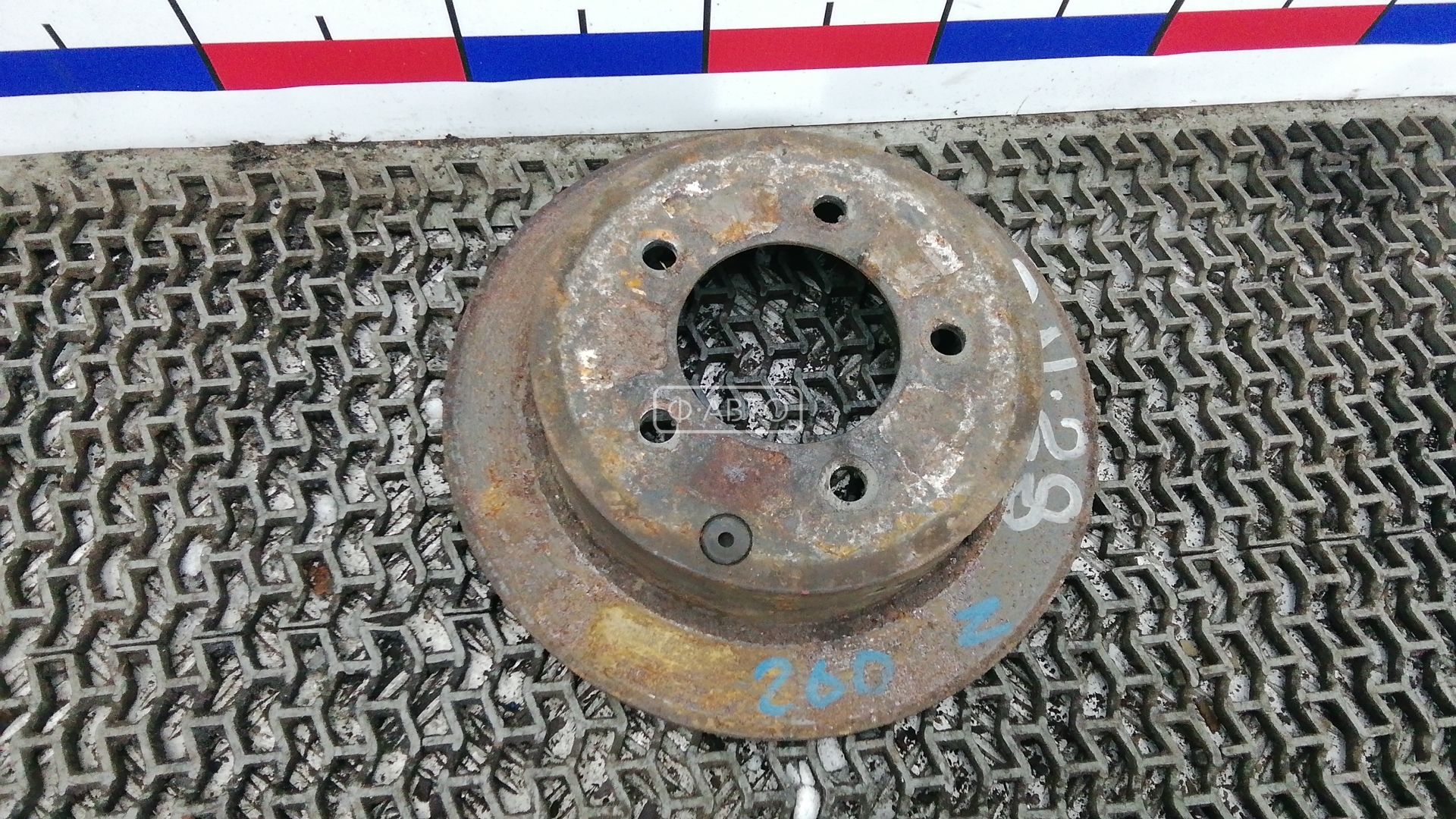 Диск тормозной задний