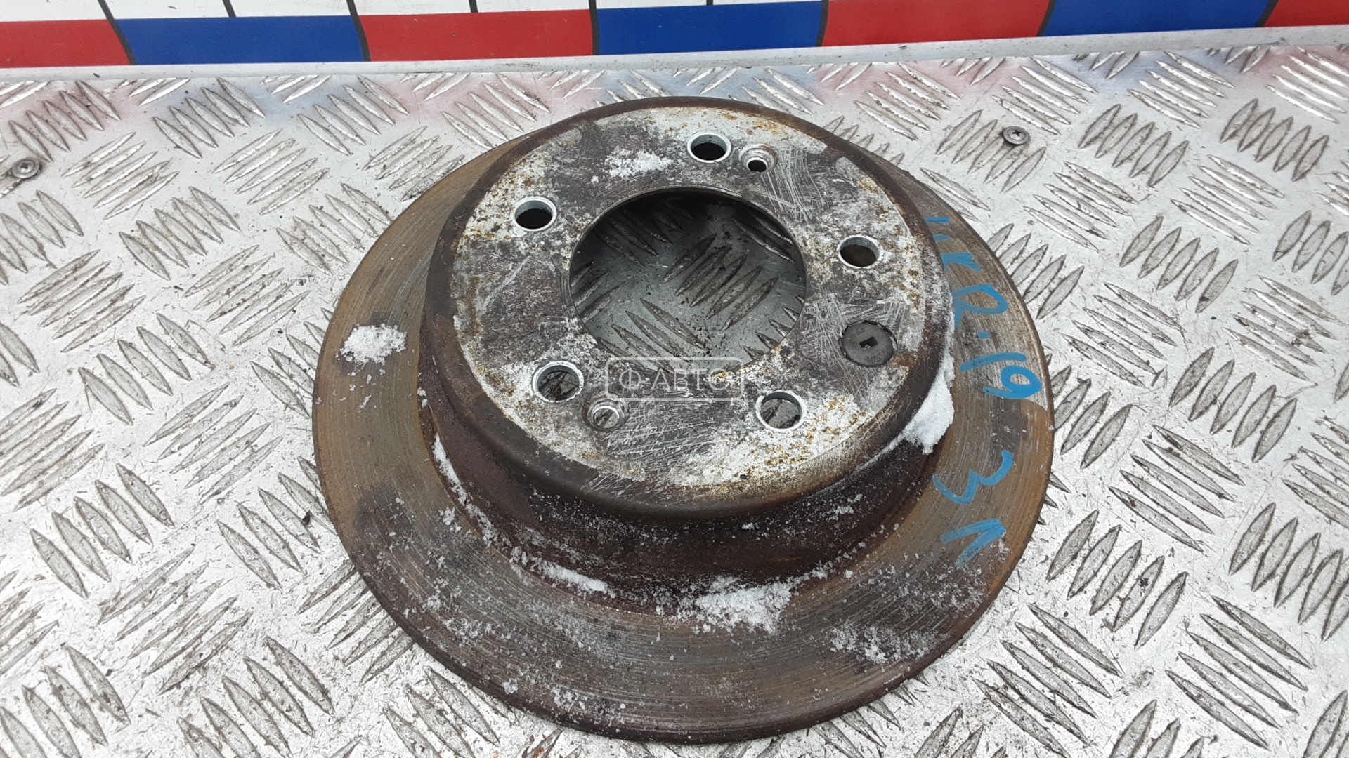 Диск тормозной задний