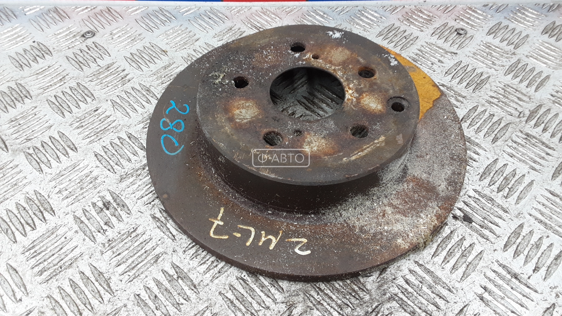 Диск тормозной задний