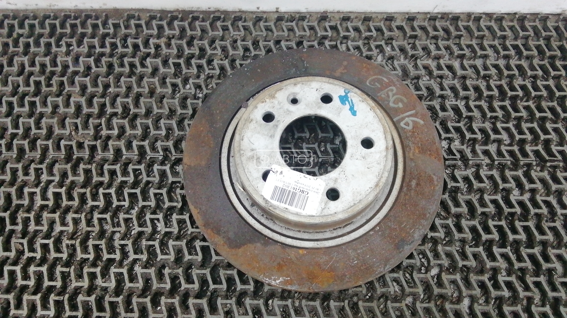 Диск тормозной задний