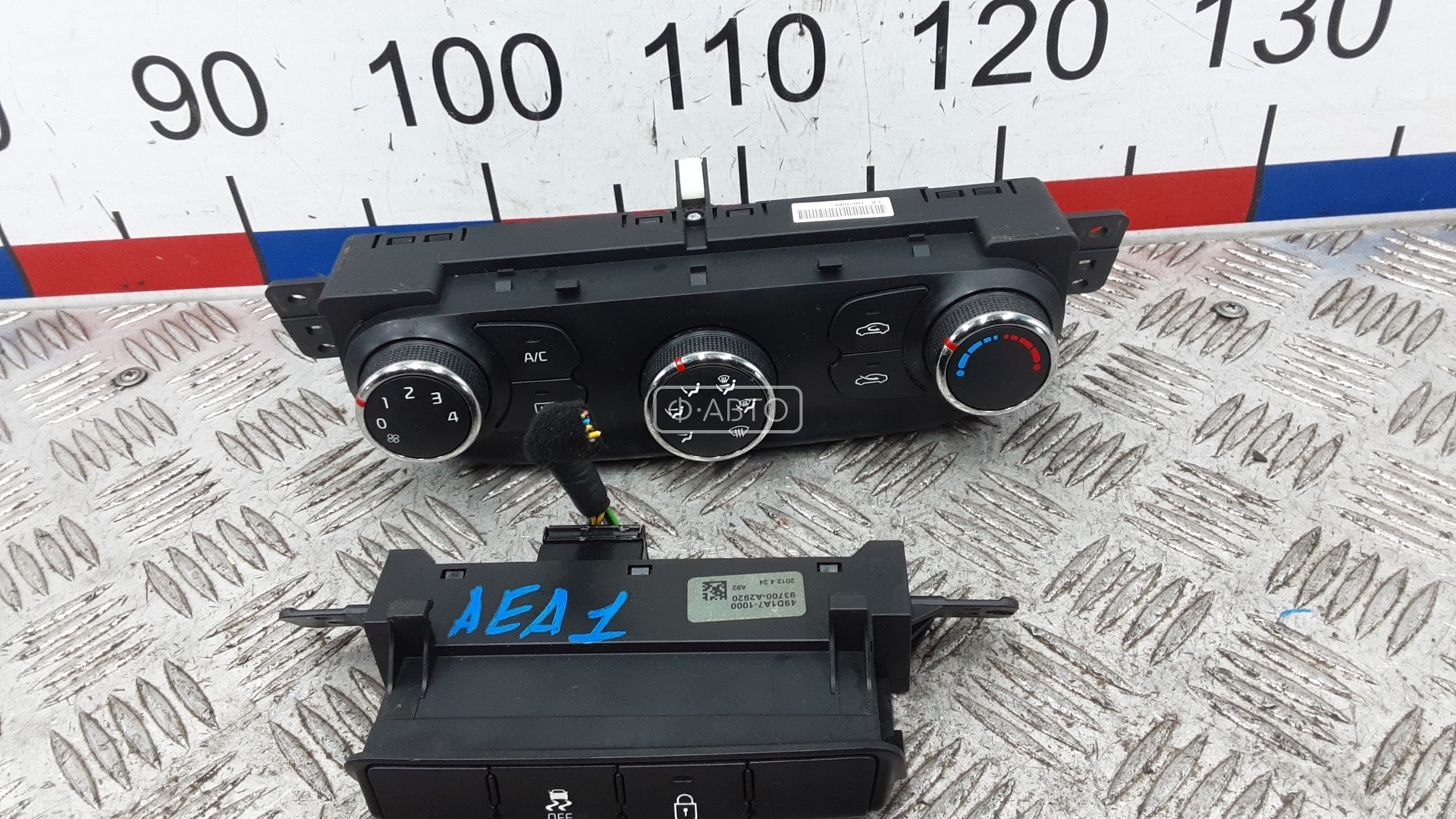 Блок управления печки и климат-контроля