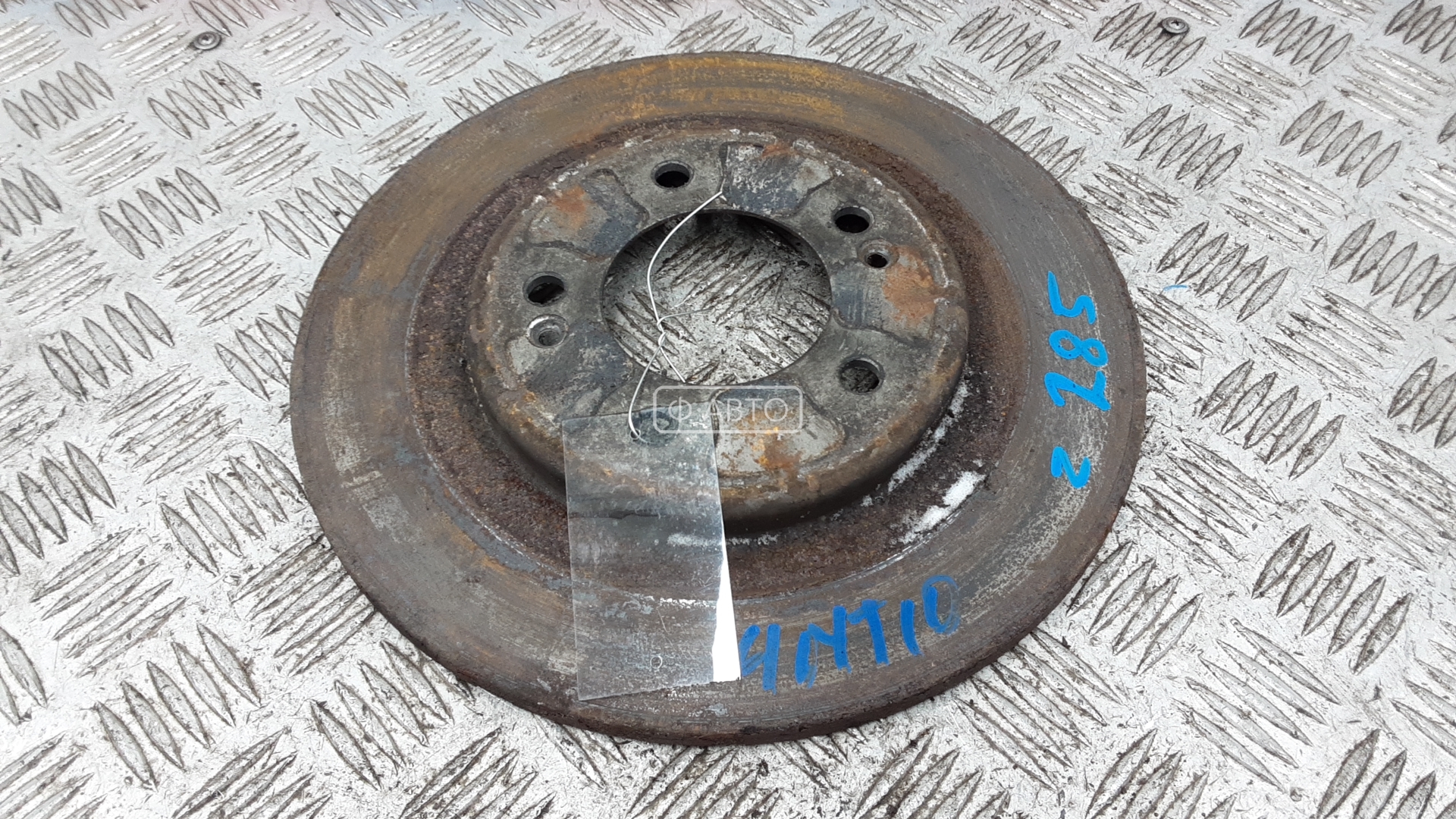 Диск тормозной задний