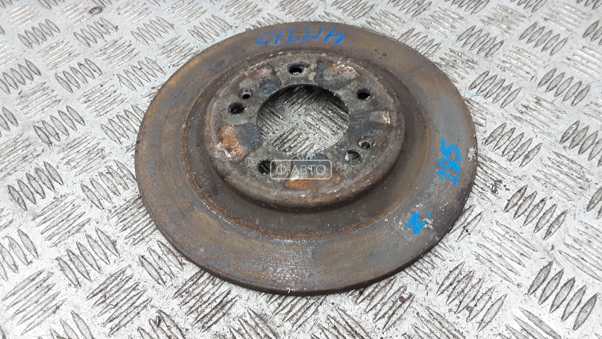 Диск тормозной задний