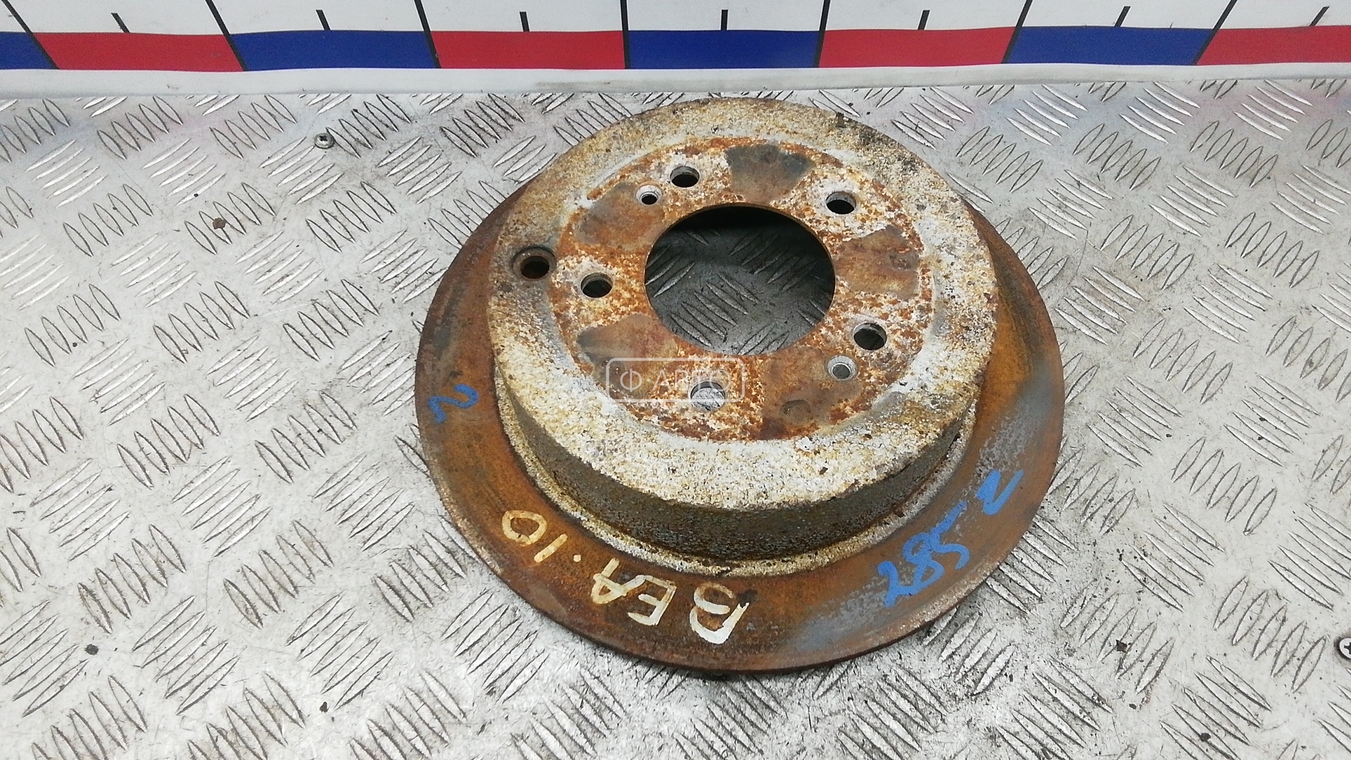 Диск тормозной задний