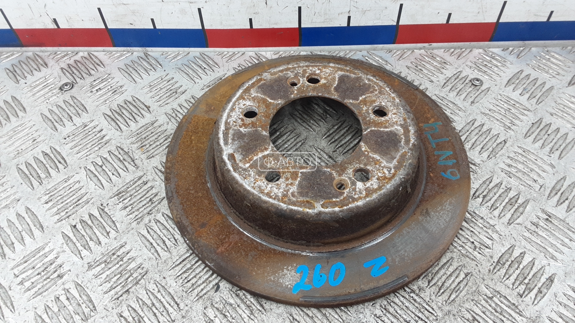 Диск тормозной задний