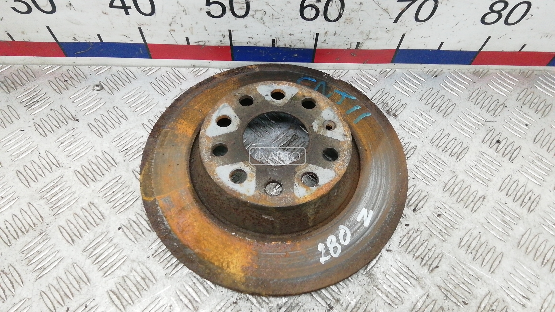 Диск тормозной задний