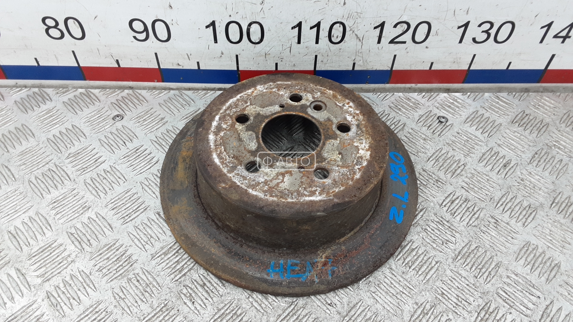 Диск тормозной задний