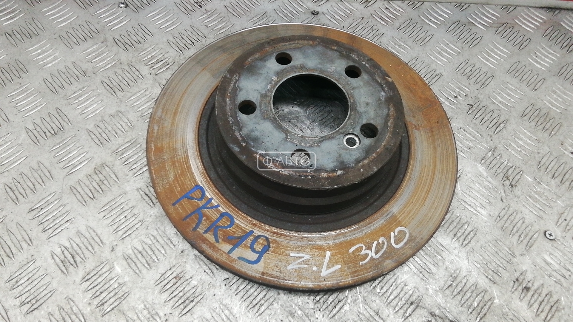 Диск тормозной задний