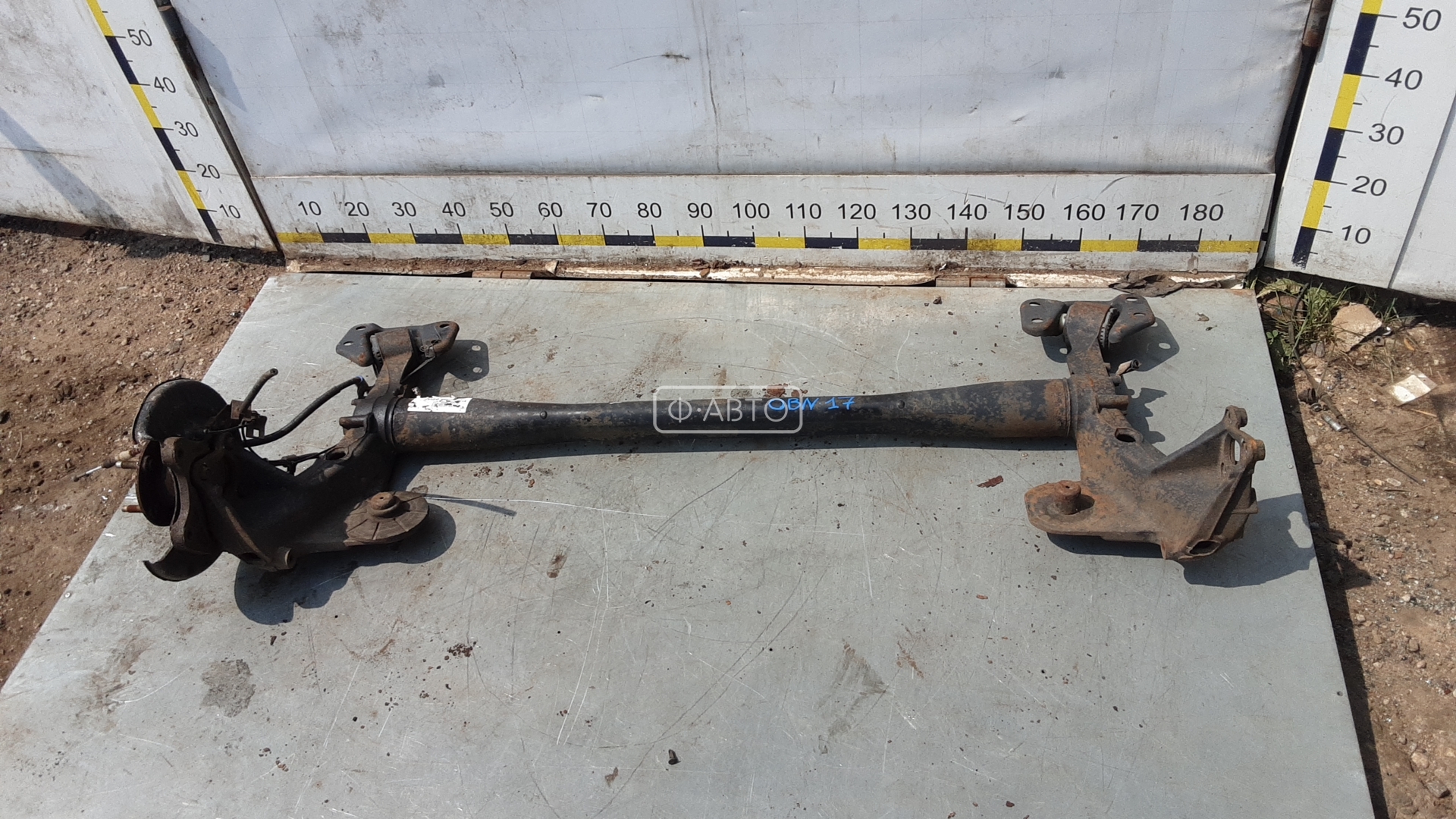 Балка задняя