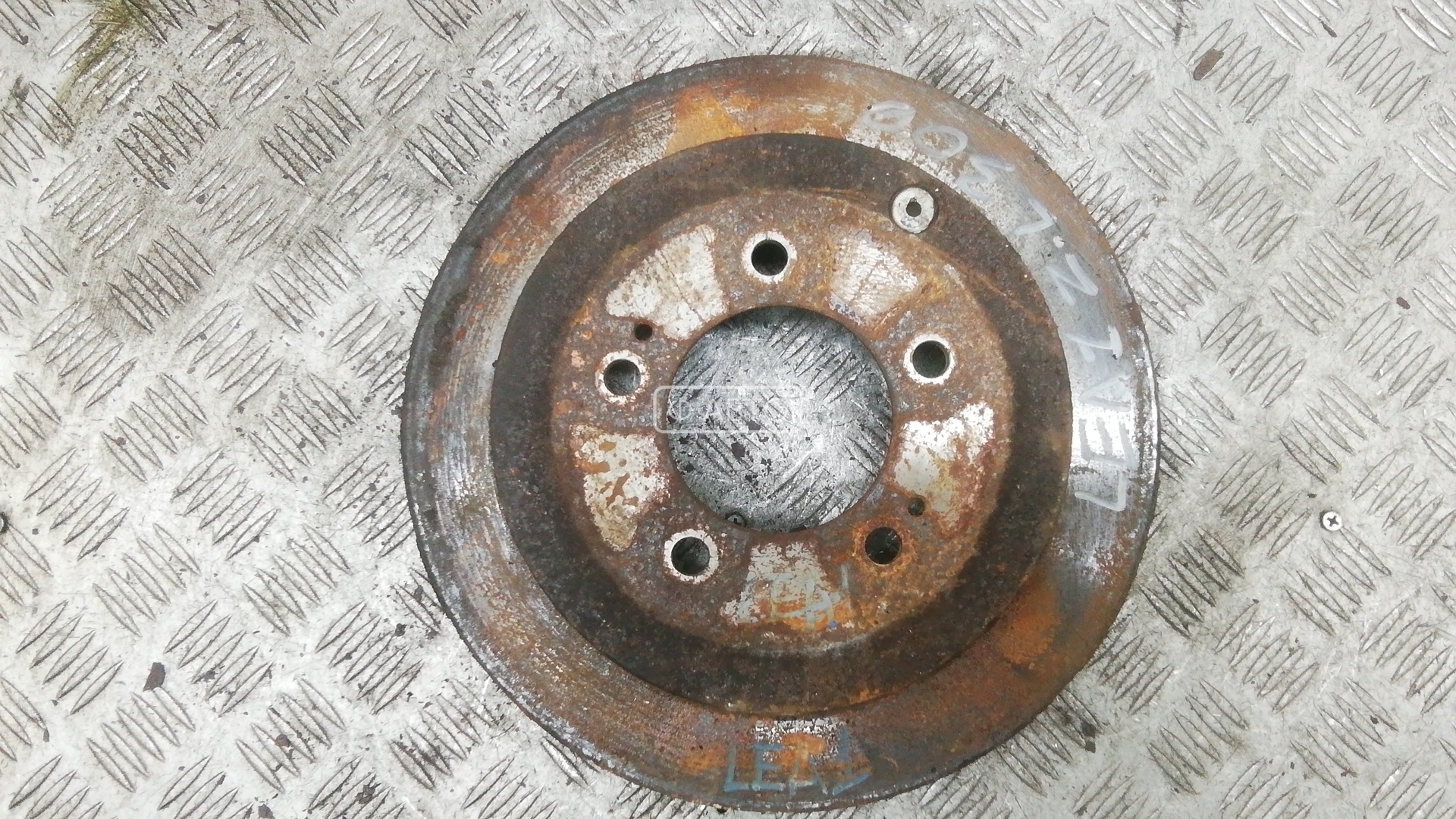 Диск тормозной задний