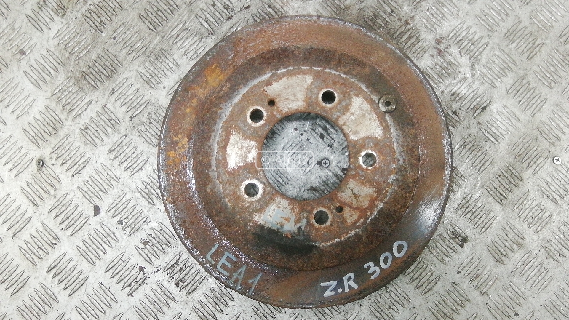 Диск тормозной задний