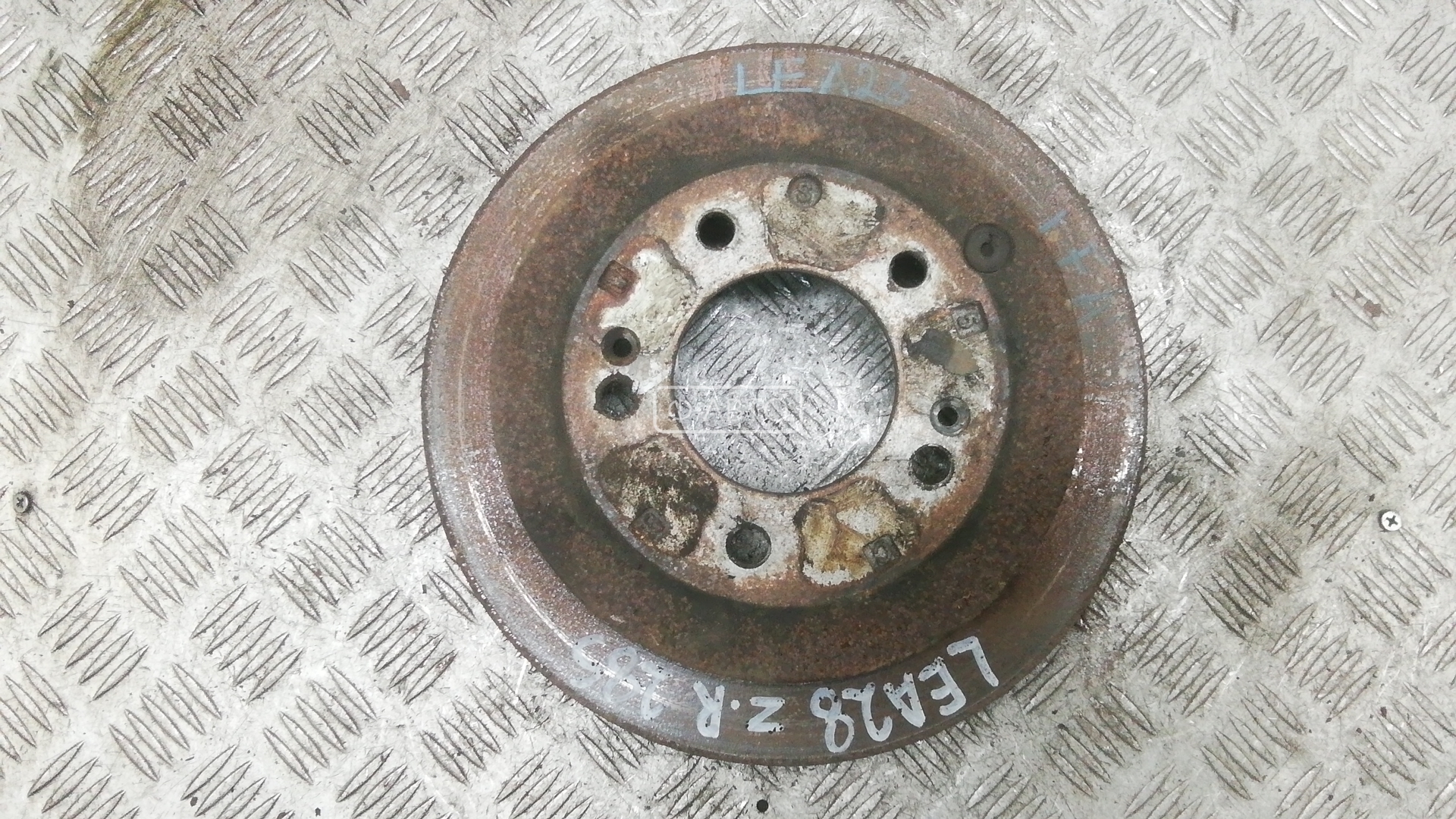 Диск тормозной задний