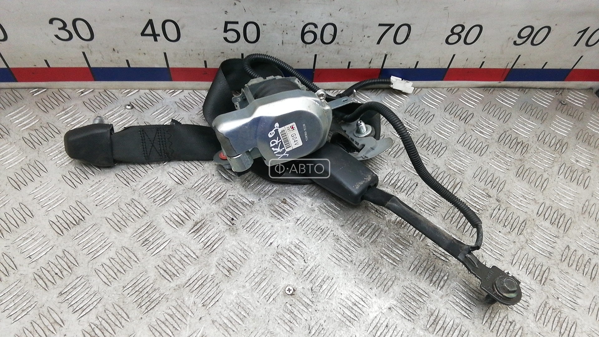 Ремень безопасности с пиропатроном сиденья переднего