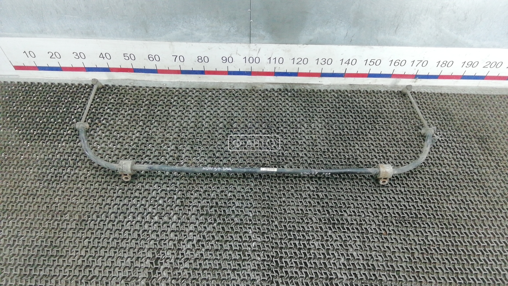 Стабилизатор поперечной устойчивости заднего моста