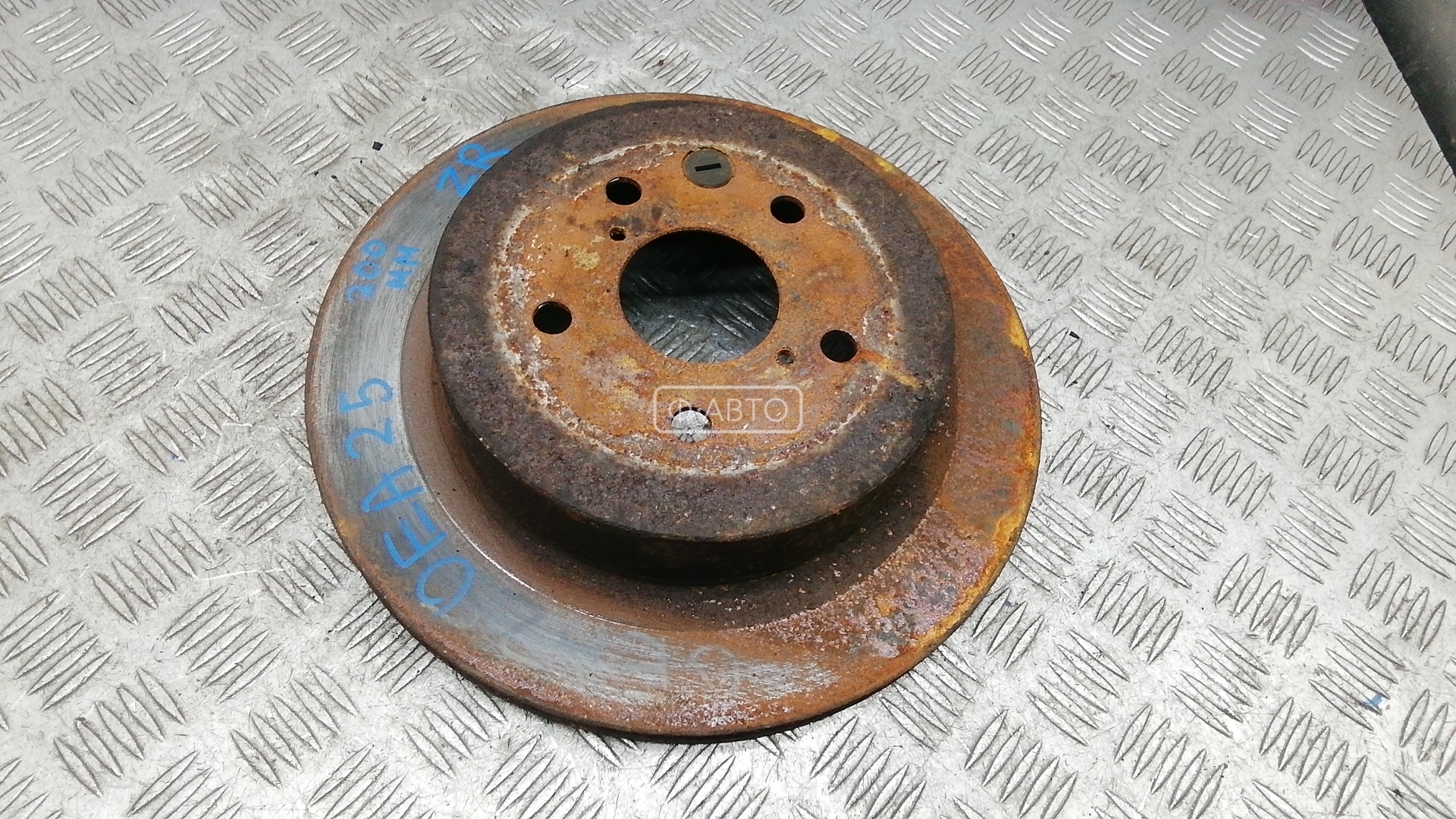 Диск тормозной задний