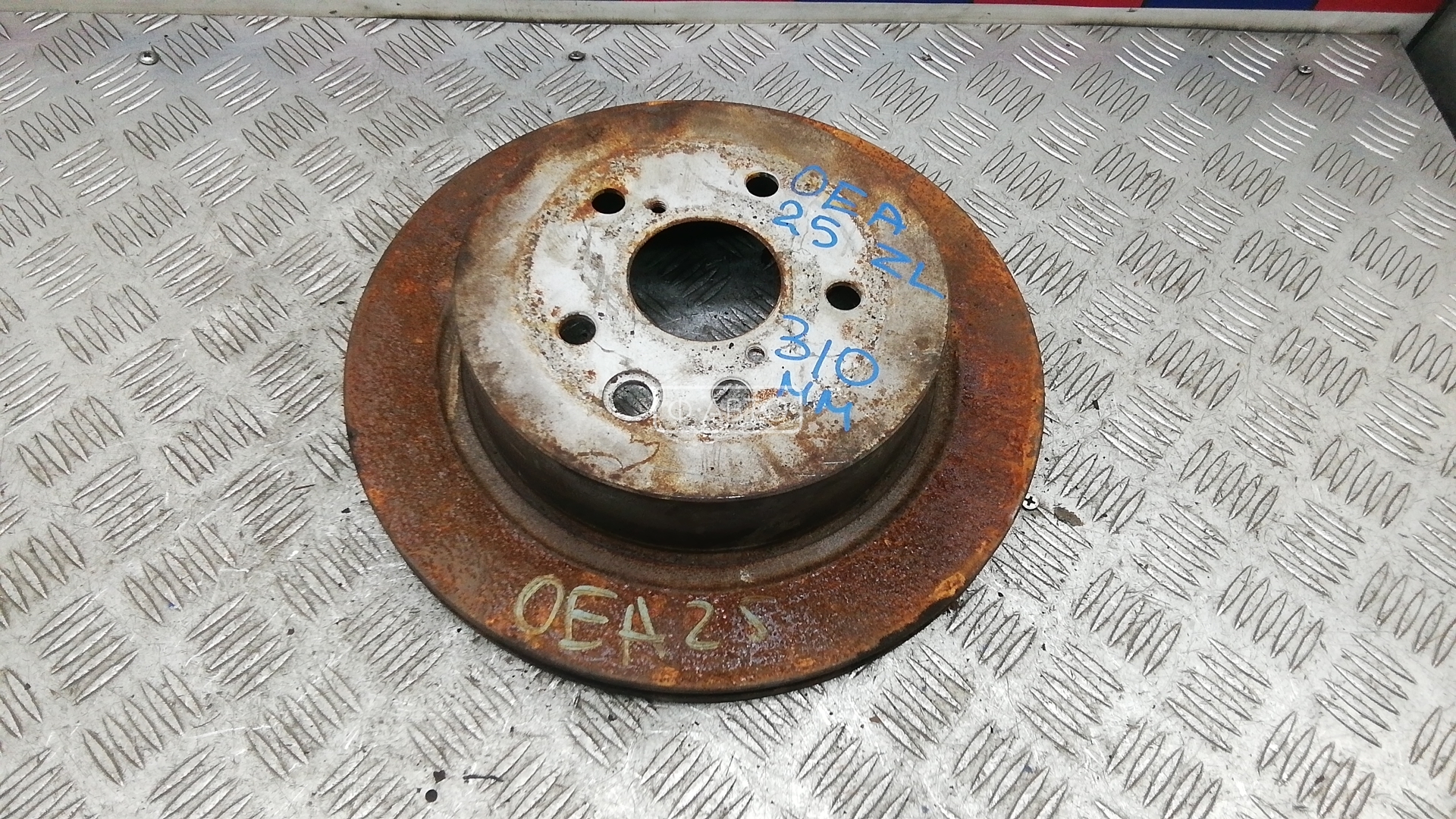 Диск тормозной задний