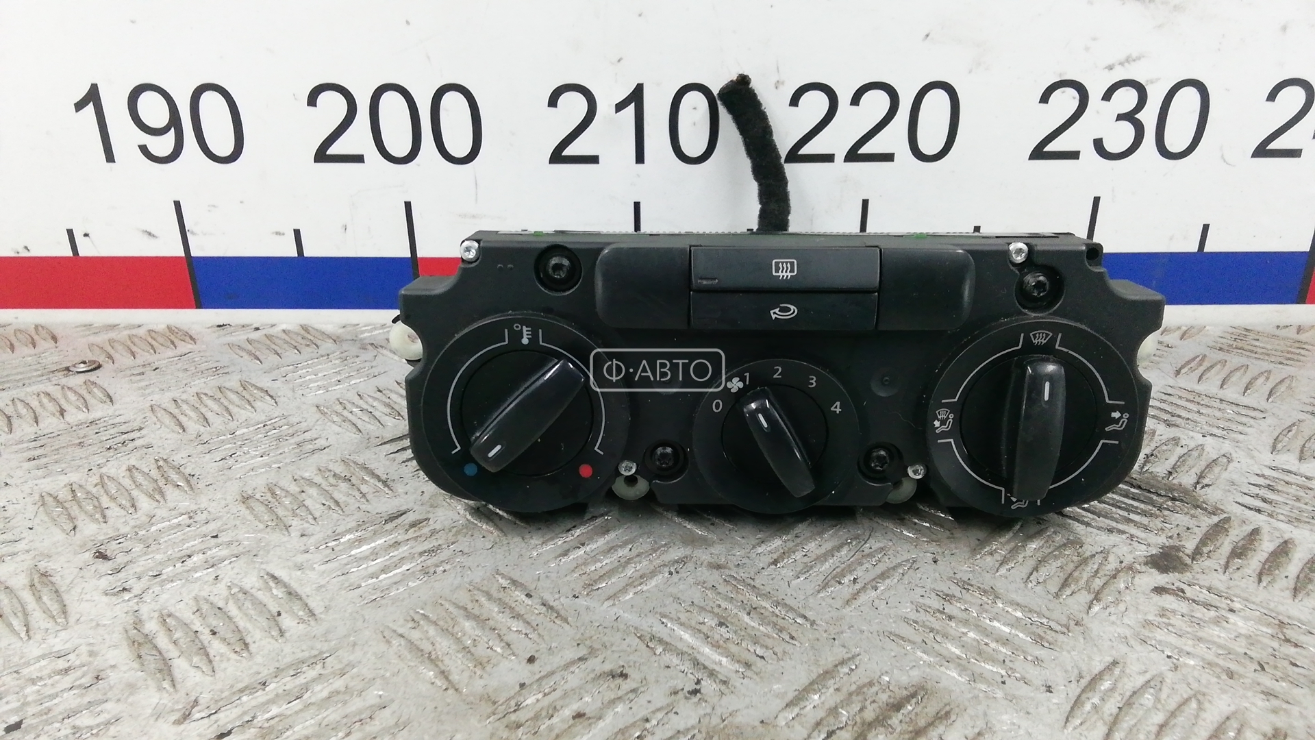 Блок управления печки и климат-контроля