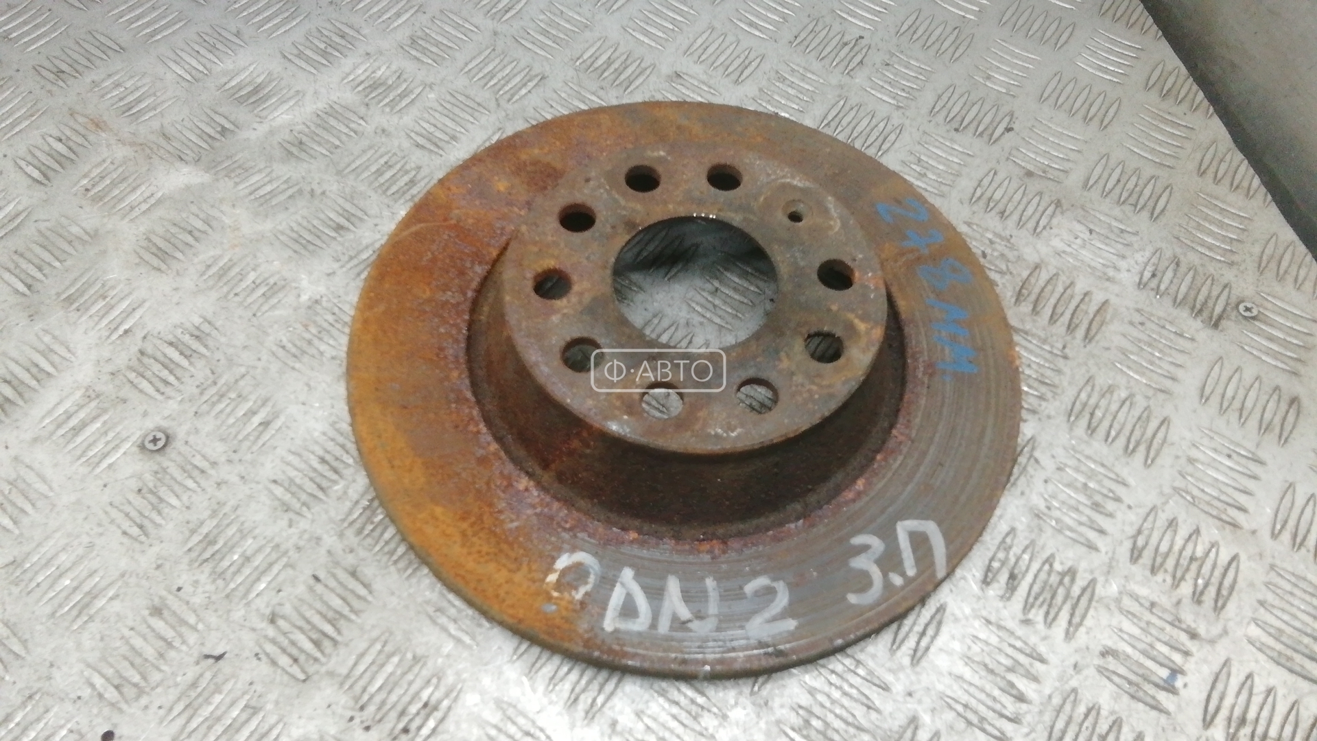 Диск тормозной задний