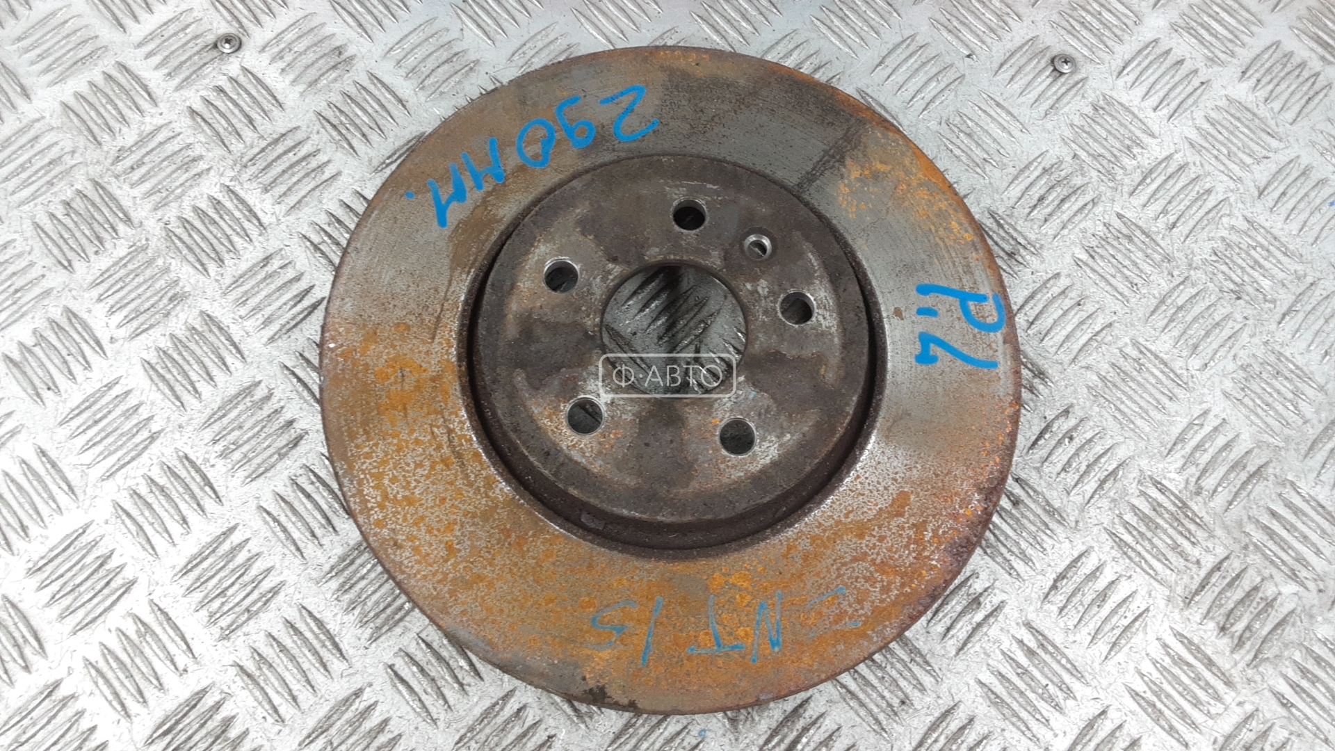 Диск тормозной передний