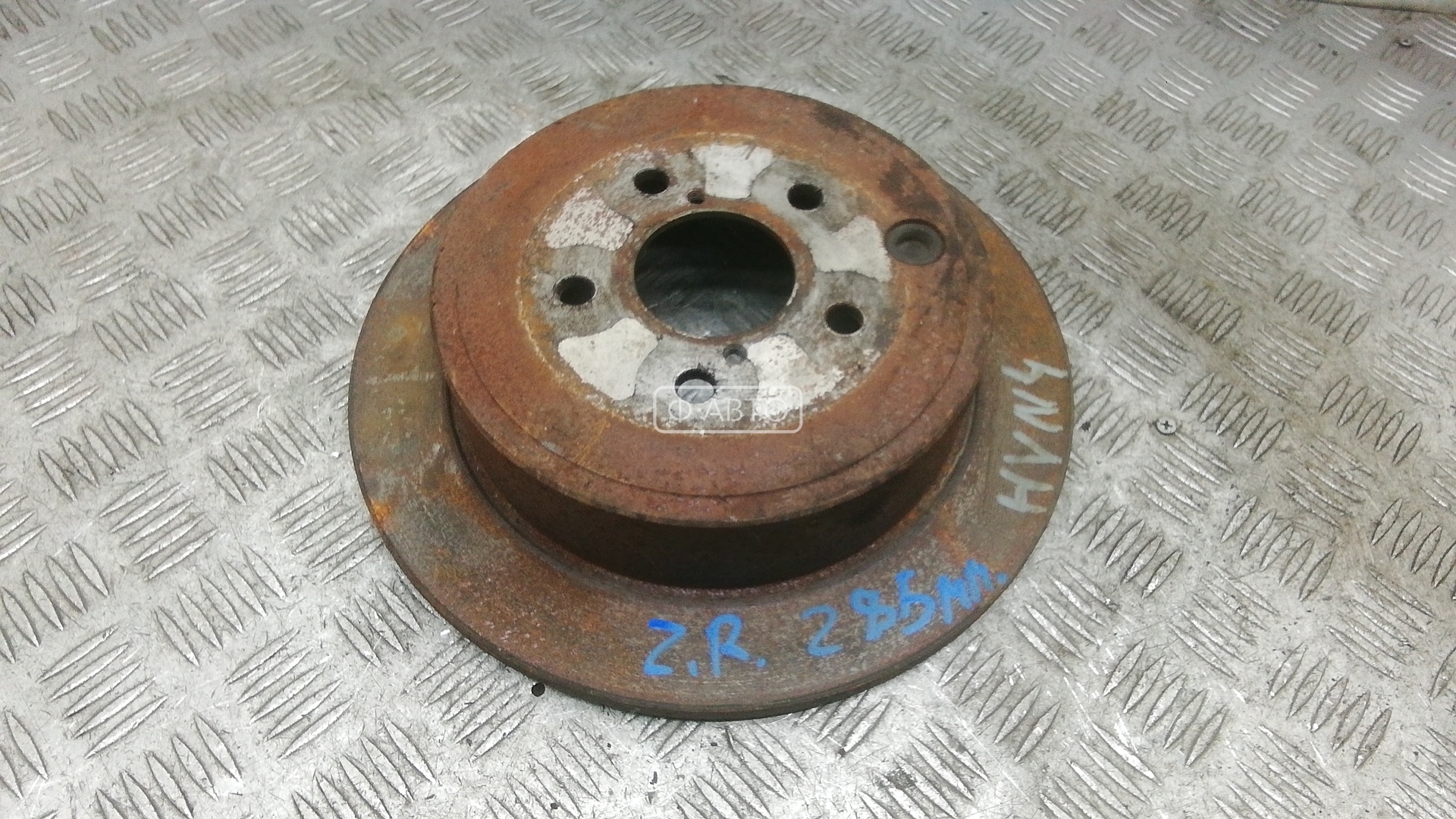 Диск тормозной задний