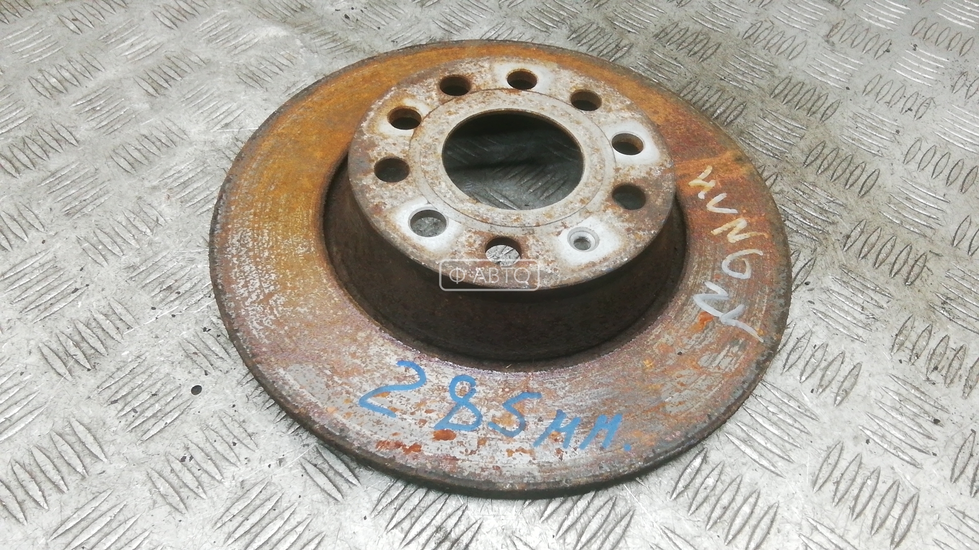 Диск тормозной задний