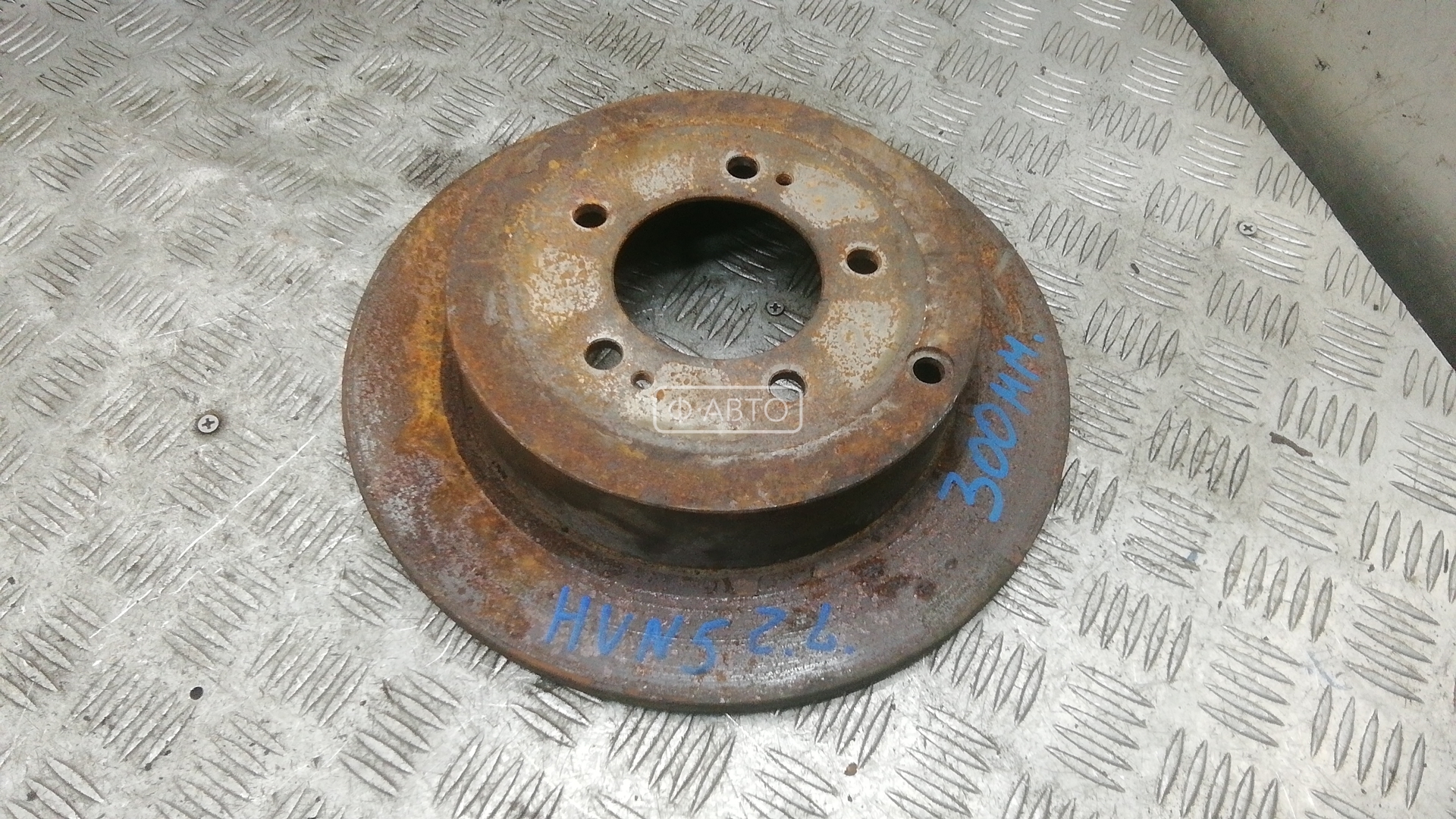Диск тормозной задний