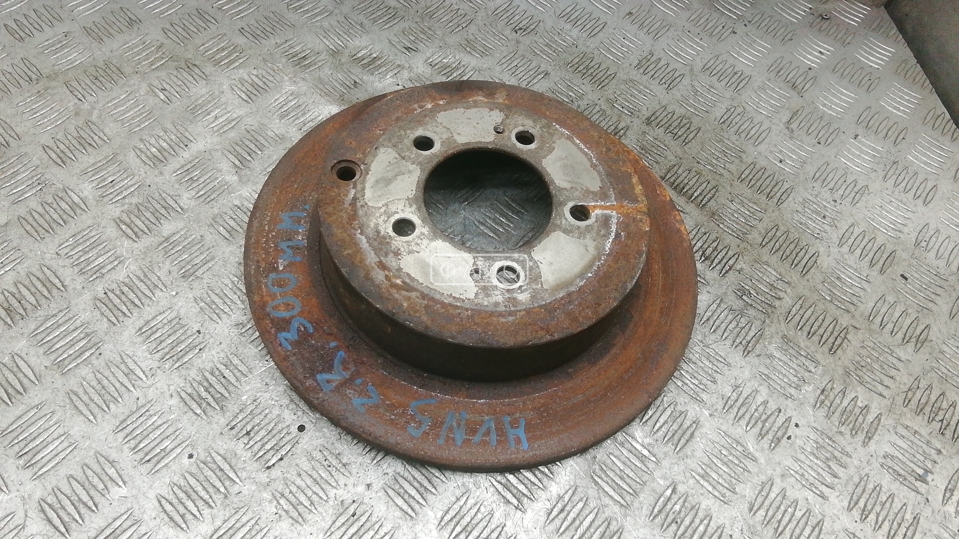 Диск тормозной задний